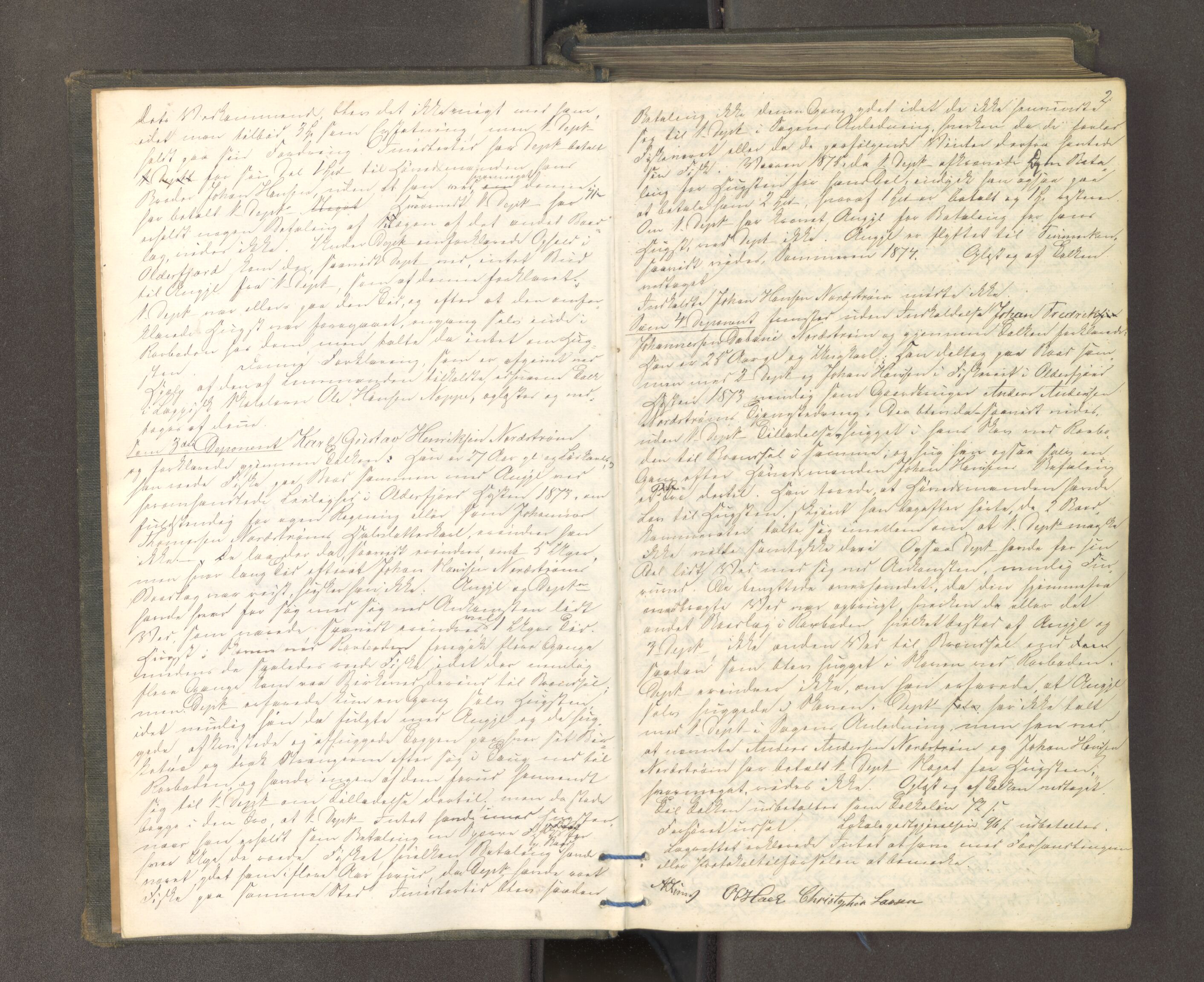 Tromsø sorenskriveri 1855-, AV/SATØ-S-0050/F/Fe/L0131: Ekstrarettsprotokoll, 1876-1881, p. 1b-2a