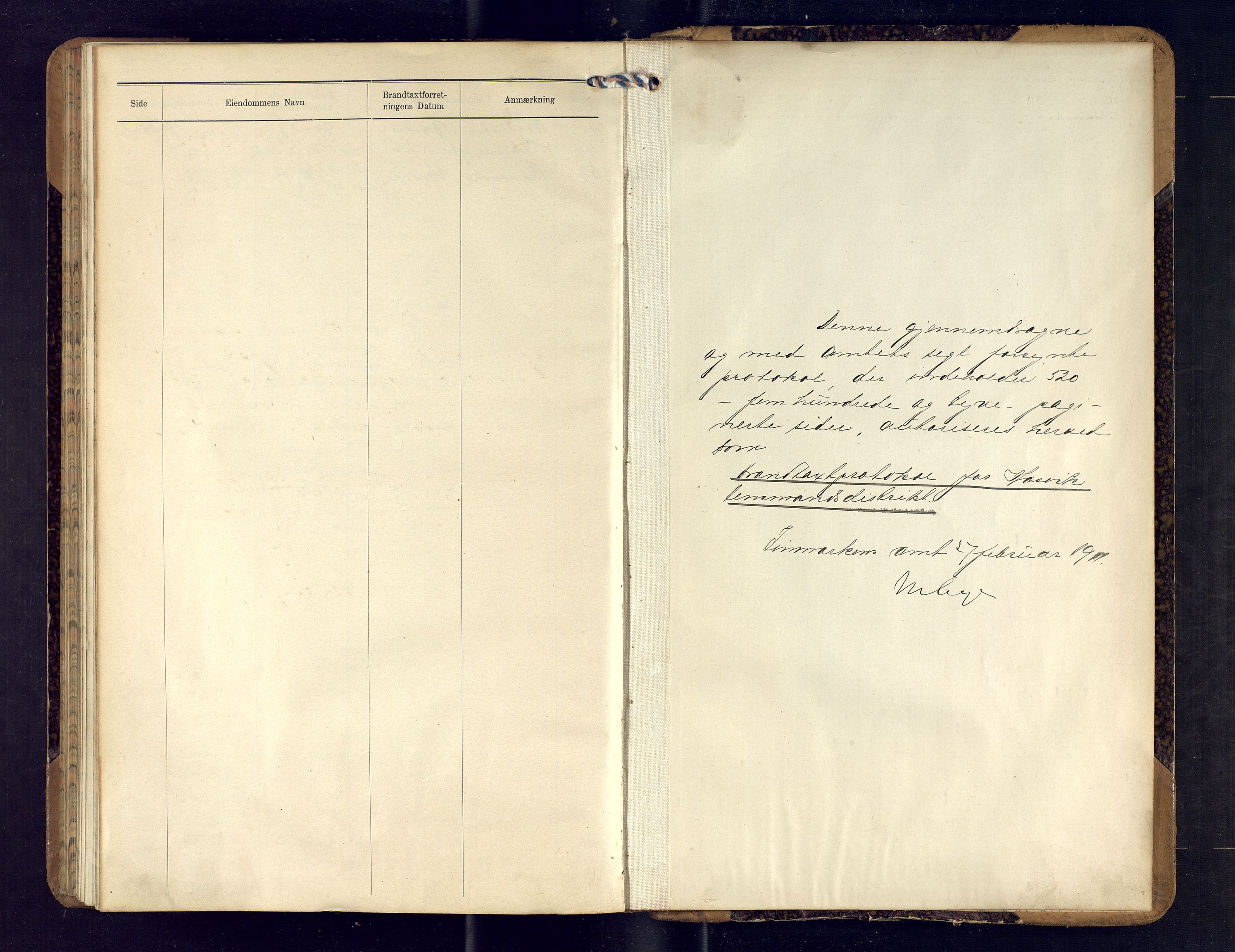 Hasvik lensmannskontor, AV/SATØ-SATO-164/Fob/L0005: Branntakstprotokoll, 1916-1917