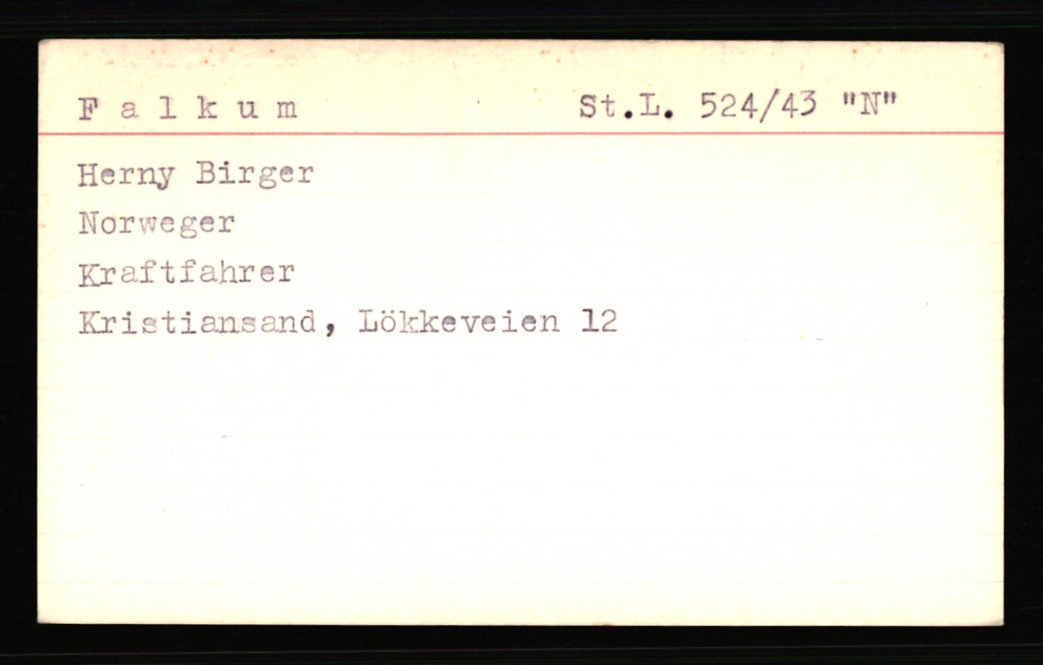 SS- und Polizeigericht Nord (IX), AV/RA-RAFA-3182/0001/C/Ca/L0002: kartotekkort for personer alfabetisk på etternavn: D-H, 1940-1945, p. 311