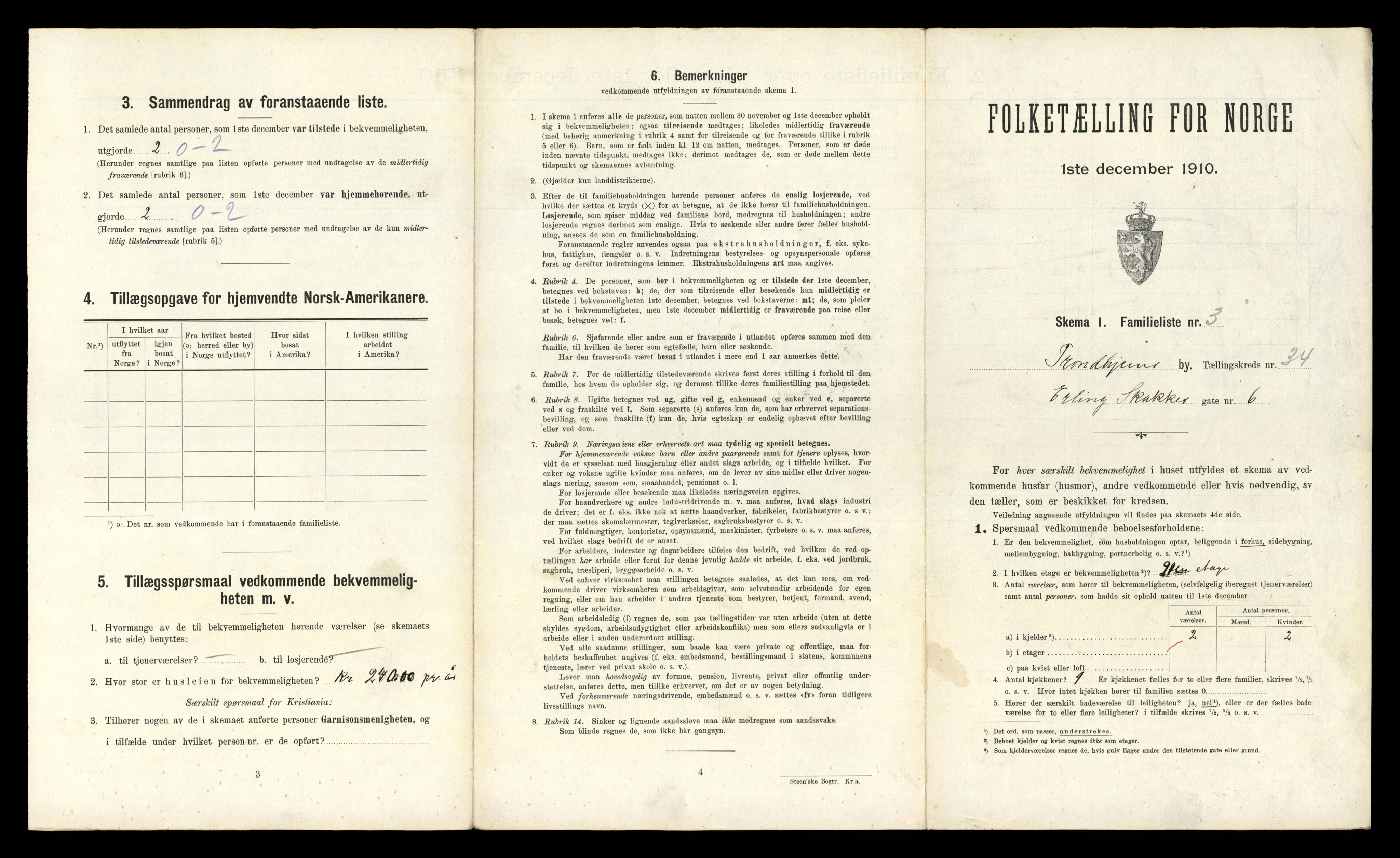 RA, 1910 census for Trondheim, 1910, p. 9361