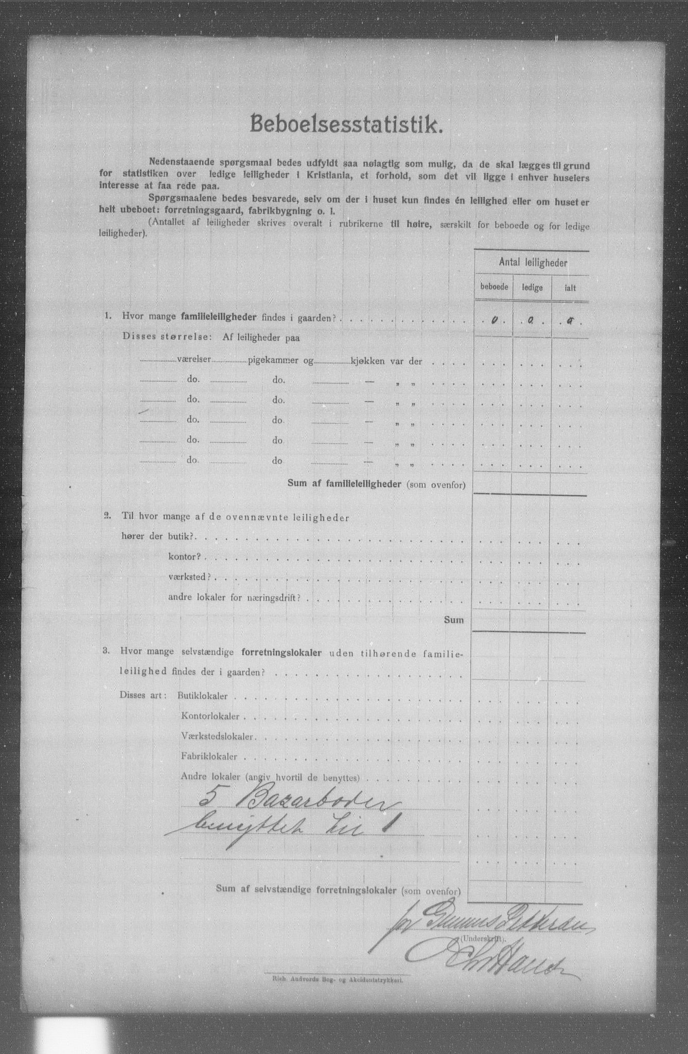 OBA, Municipal Census 1904 for Kristiania, 1904, p. 11350