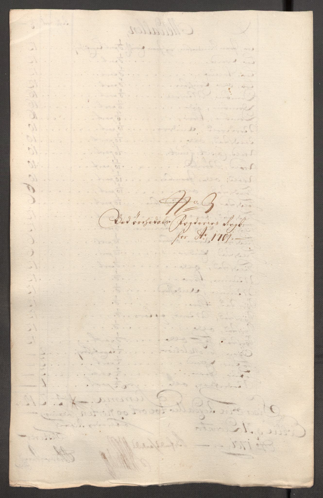 Rentekammeret inntil 1814, Reviderte regnskaper, Fogderegnskap, AV/RA-EA-4092/R60/L3951: Fogderegnskap Orkdal og Gauldal, 1701, p. 84