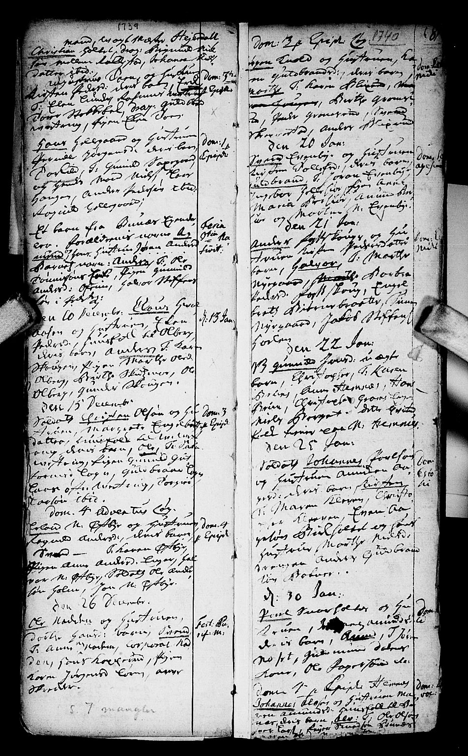 Høland prestekontor Kirkebøker, SAO/A-10346a/F/Fa/L0003: Parish register (official) no. I 3, 1739-1756, p. 6b-8a