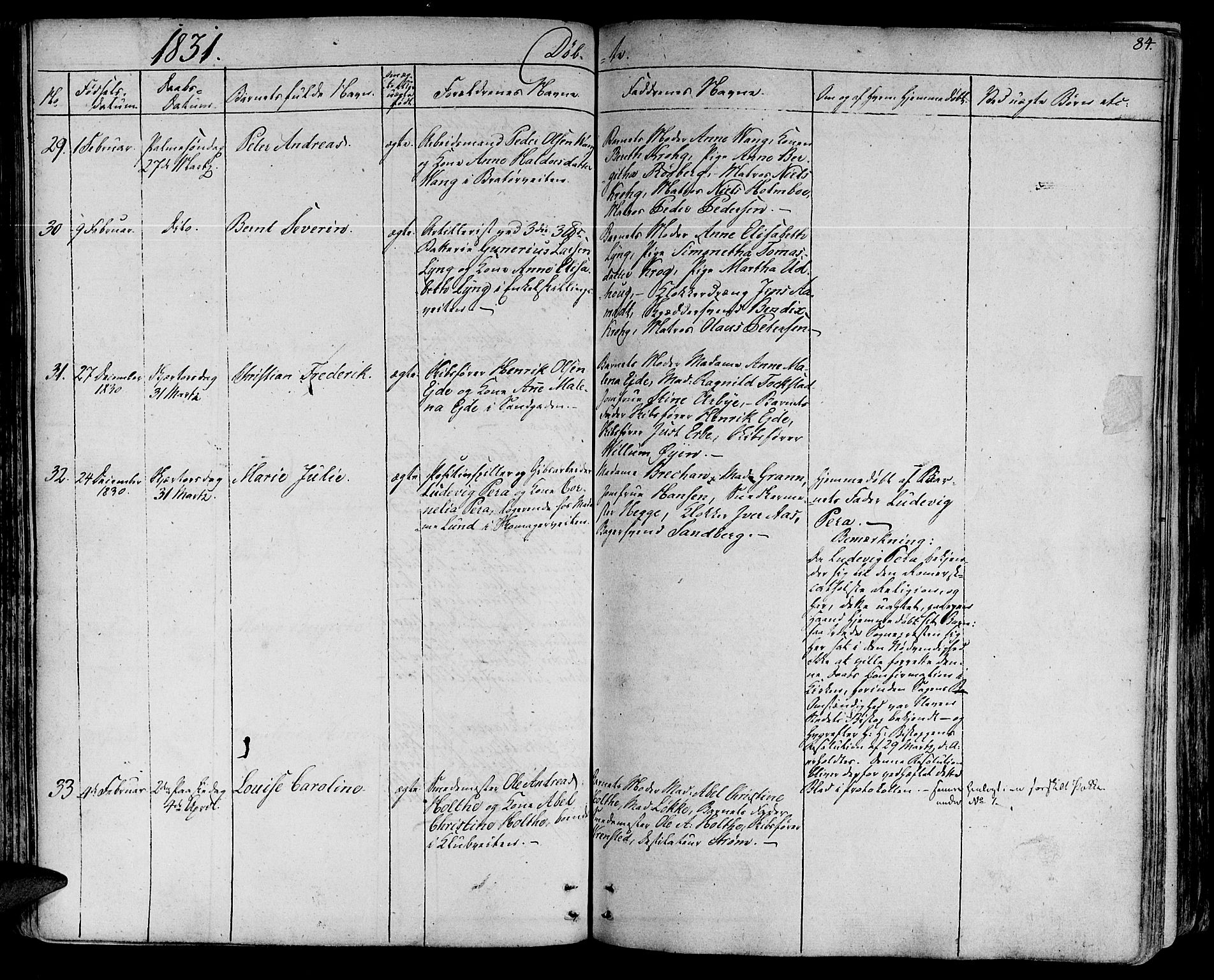 Ministerialprotokoller, klokkerbøker og fødselsregistre - Sør-Trøndelag, AV/SAT-A-1456/602/L0108: Parish register (official) no. 602A06, 1821-1839, p. 84