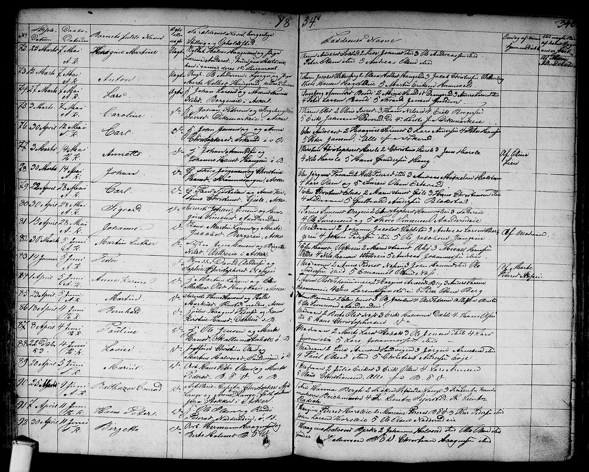 Asker prestekontor Kirkebøker, SAO/A-10256a/F/Fa/L0007: Parish register (official) no. I 7, 1825-1864, p. 346