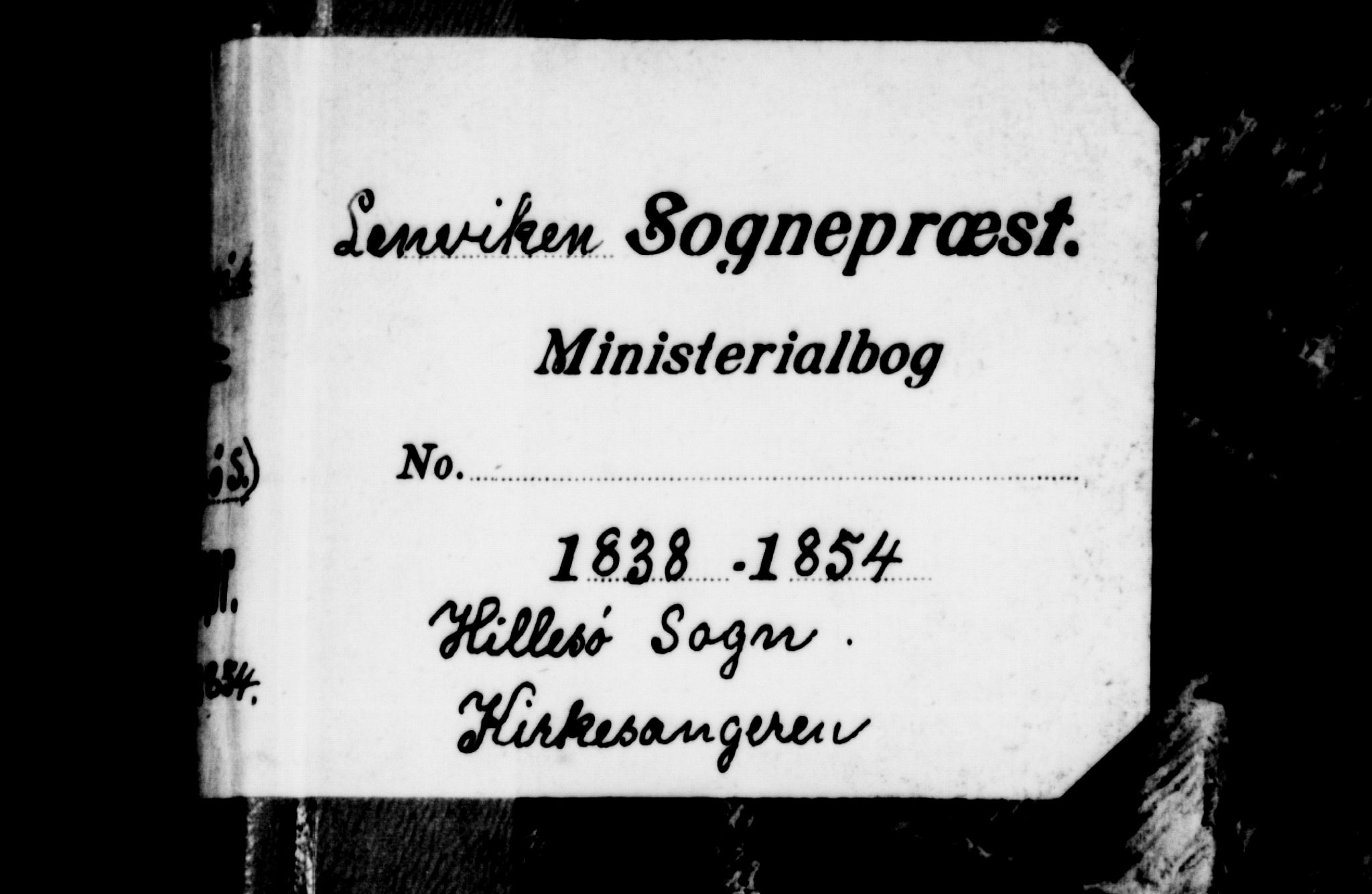 Lenvik sokneprestembete, SATØ/S-1310/H/Ha/Hab/L0018klokker: Parish register (copy) no. 18, 1838-1854