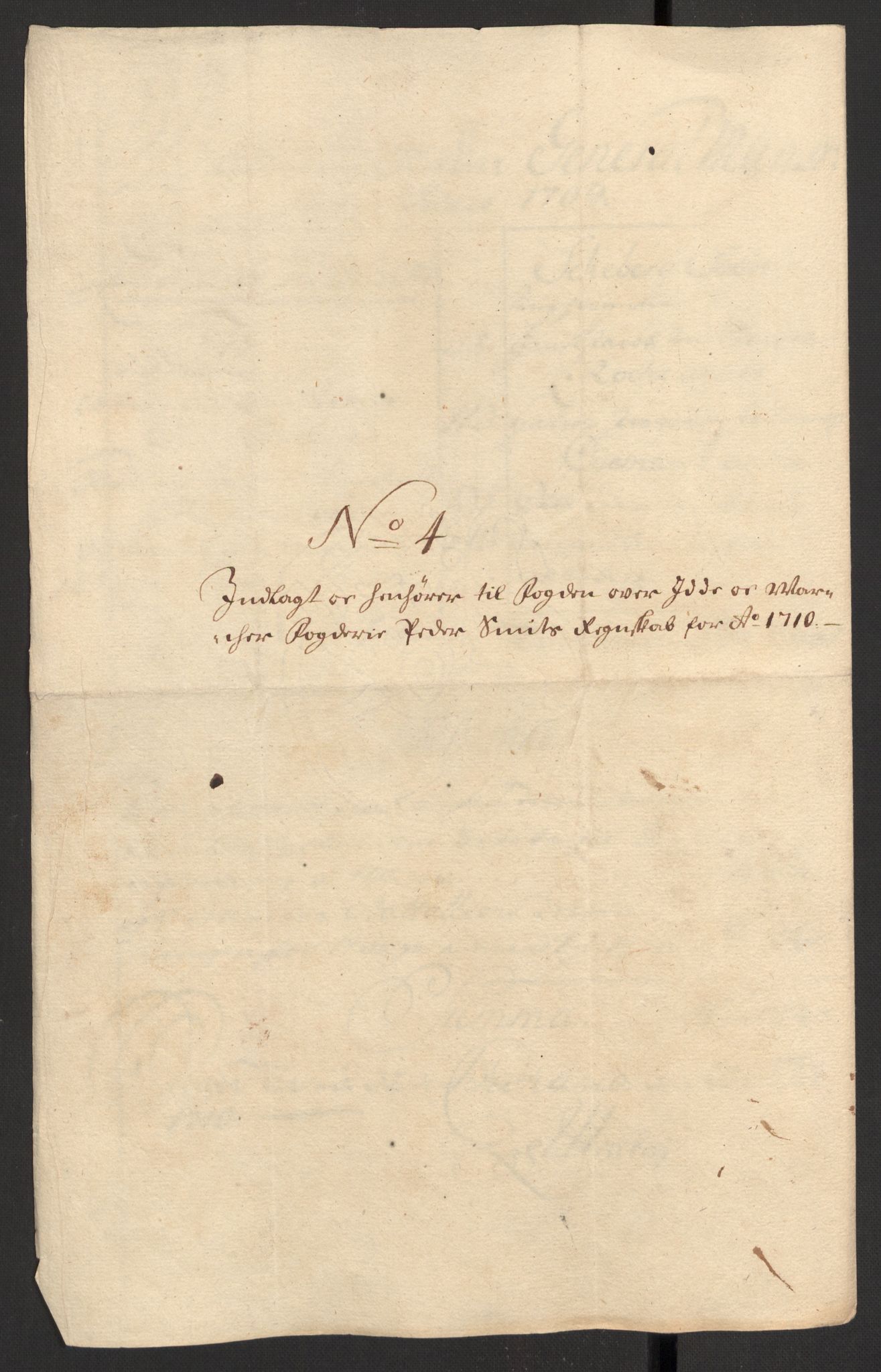 Rentekammeret inntil 1814, Reviderte regnskaper, Fogderegnskap, AV/RA-EA-4092/R01/L0019: Fogderegnskap Idd og Marker, 1710, p. 80