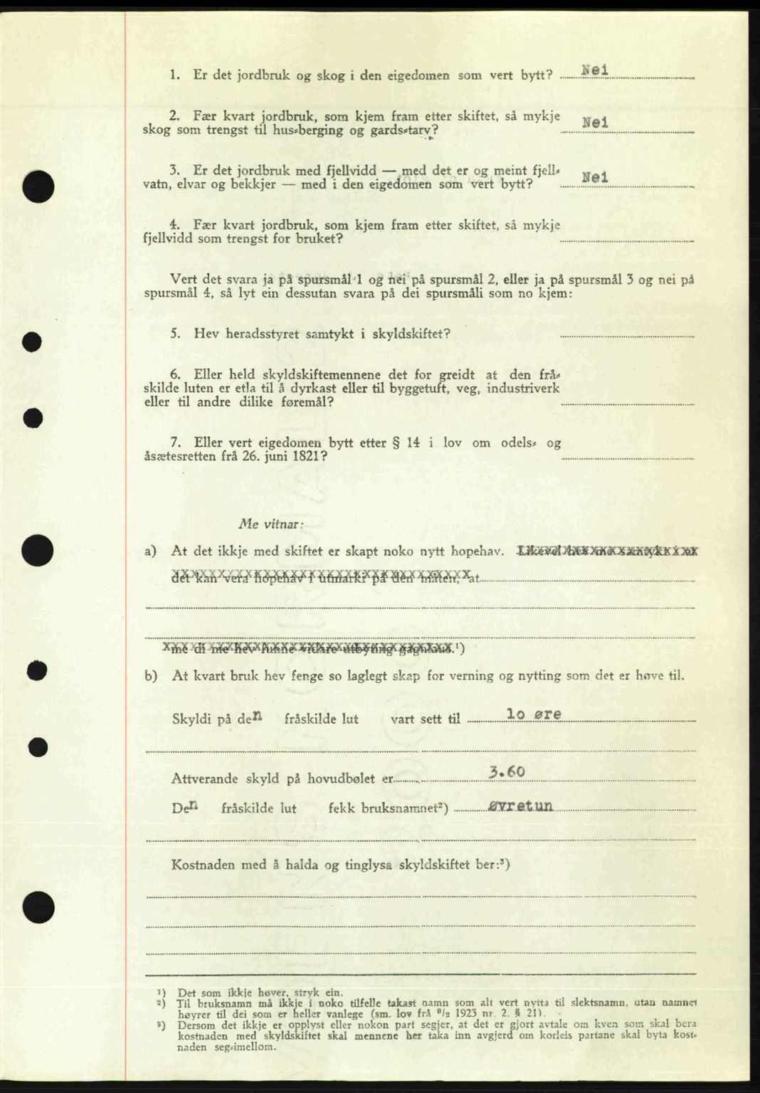 Nordre Sunnmøre sorenskriveri, AV/SAT-A-0006/1/2/2C/2Ca: Mortgage book no. A26, 1947-1948, Diary no: : 133/1948