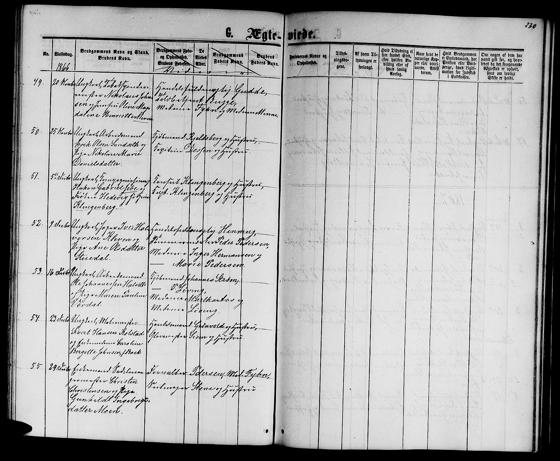 Ministerialprotokoller, klokkerbøker og fødselsregistre - Sør-Trøndelag, AV/SAT-A-1456/601/L0087: Parish register (copy) no. 601C05, 1864-1881, p. 230