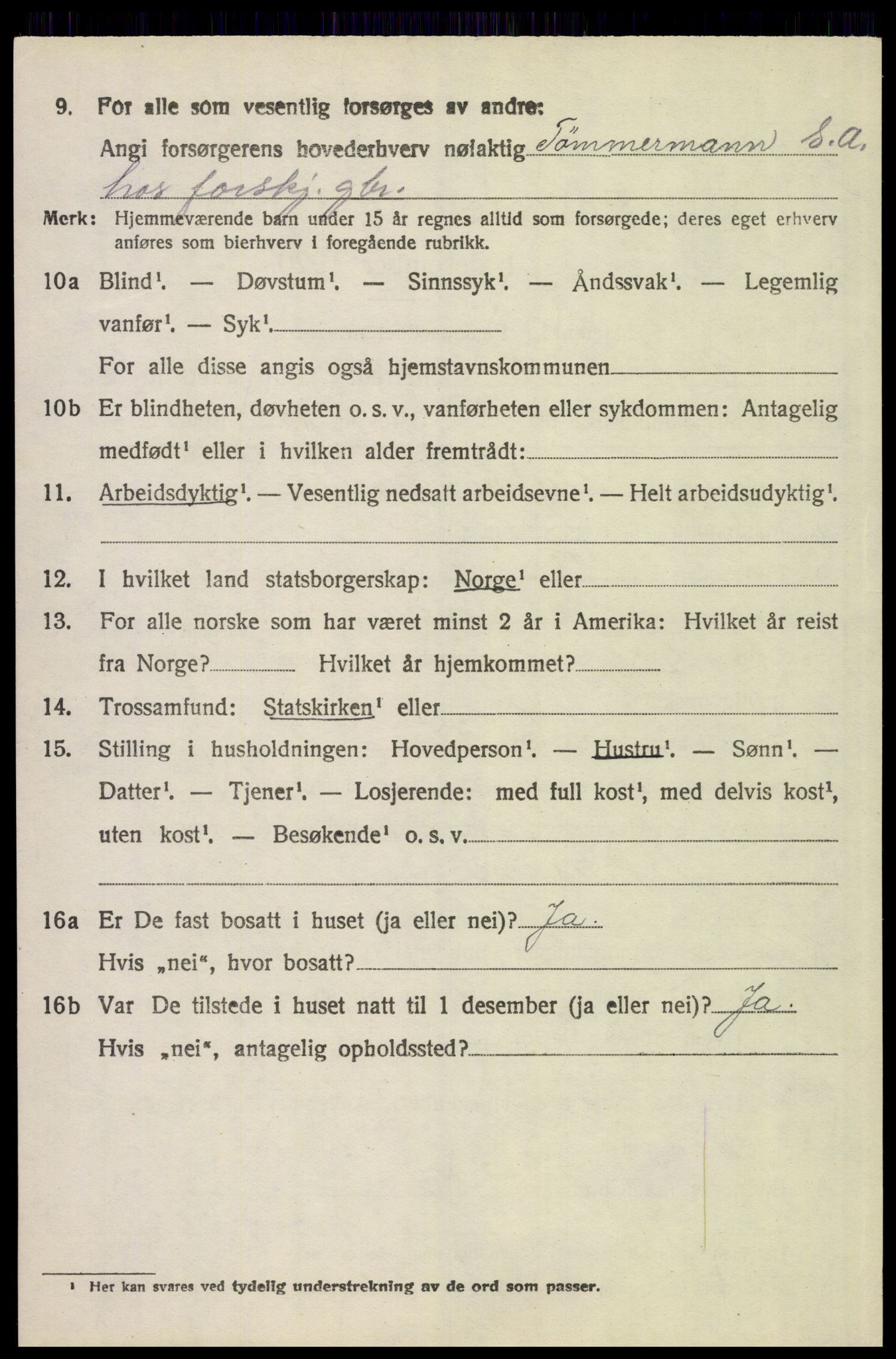 SAH, 1920 census for Øvre Rendal, 1920, p. 2150