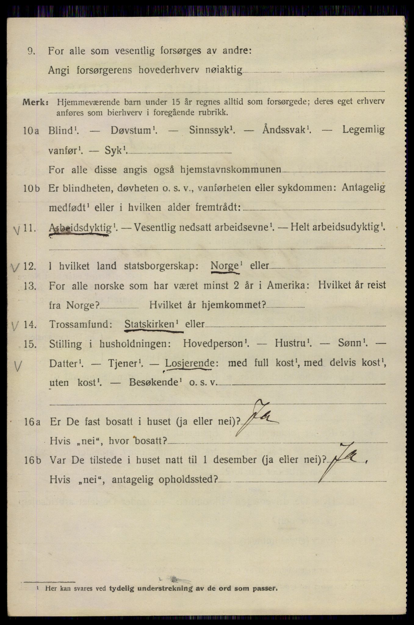 SAO, 1920 census for Kristiania, 1920, p. 323314