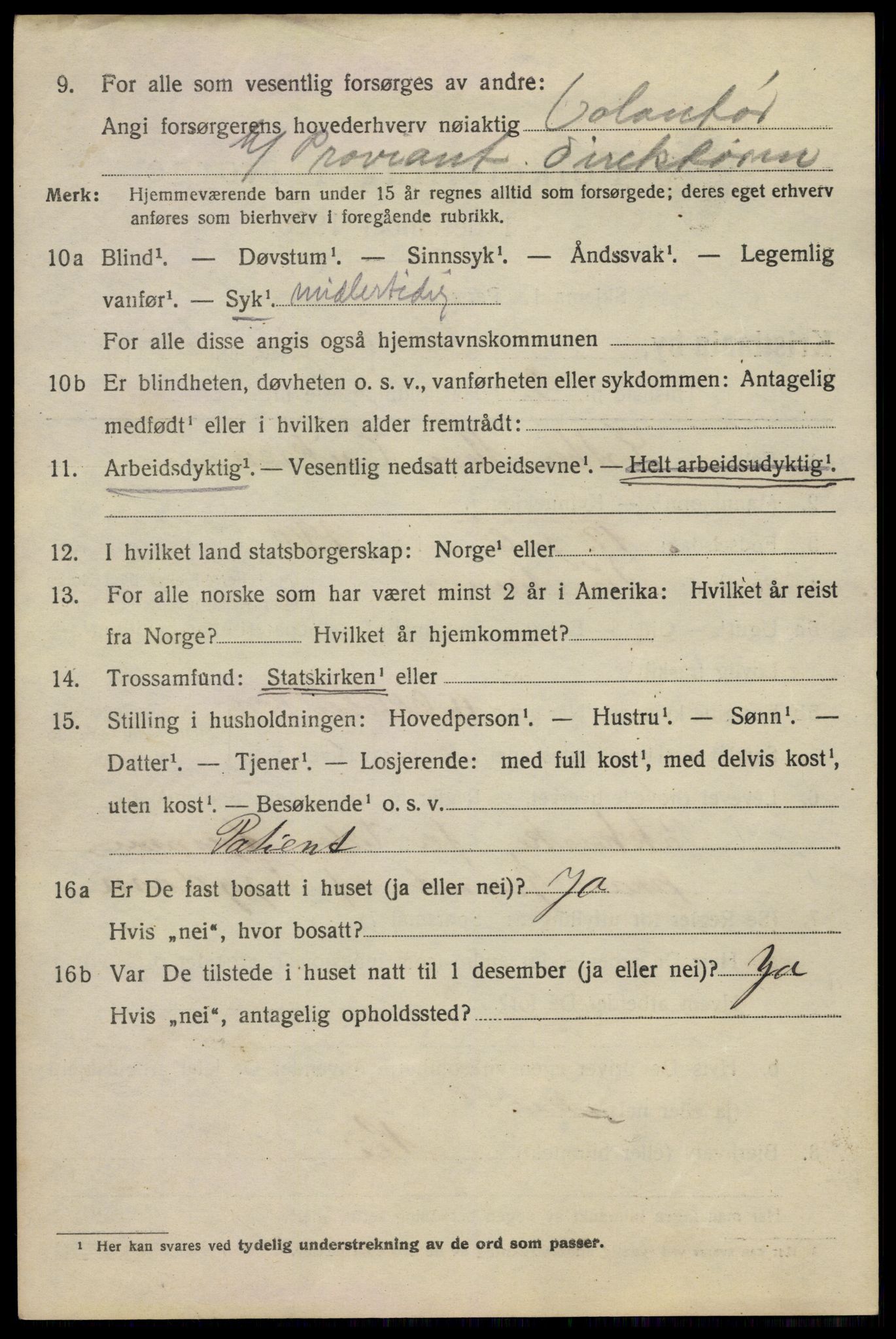 SAO, 1920 census for Kristiania, 1920, p. 230028