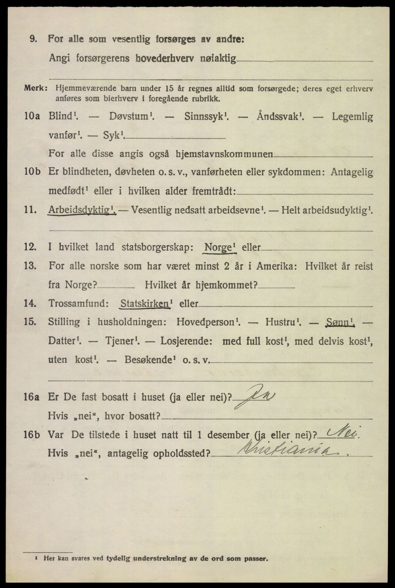 SAH, 1920 census for Østre Gausdal, 1920, p. 4563