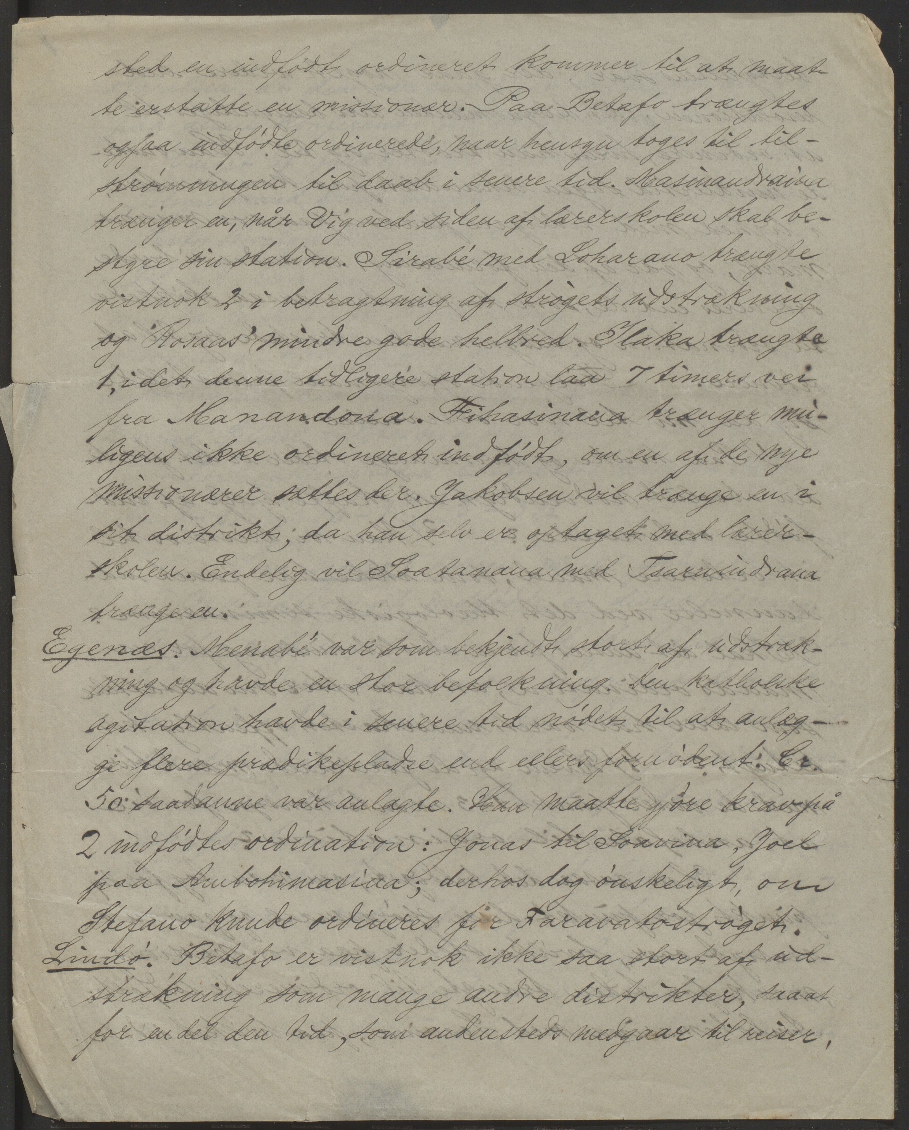 Det Norske Misjonsselskap - hovedadministrasjonen, VID/MA-A-1045/D/Da/Daa/L0037/0002: Konferansereferat og årsberetninger / Konferansereferat fra Madagaskar Innland., 1887