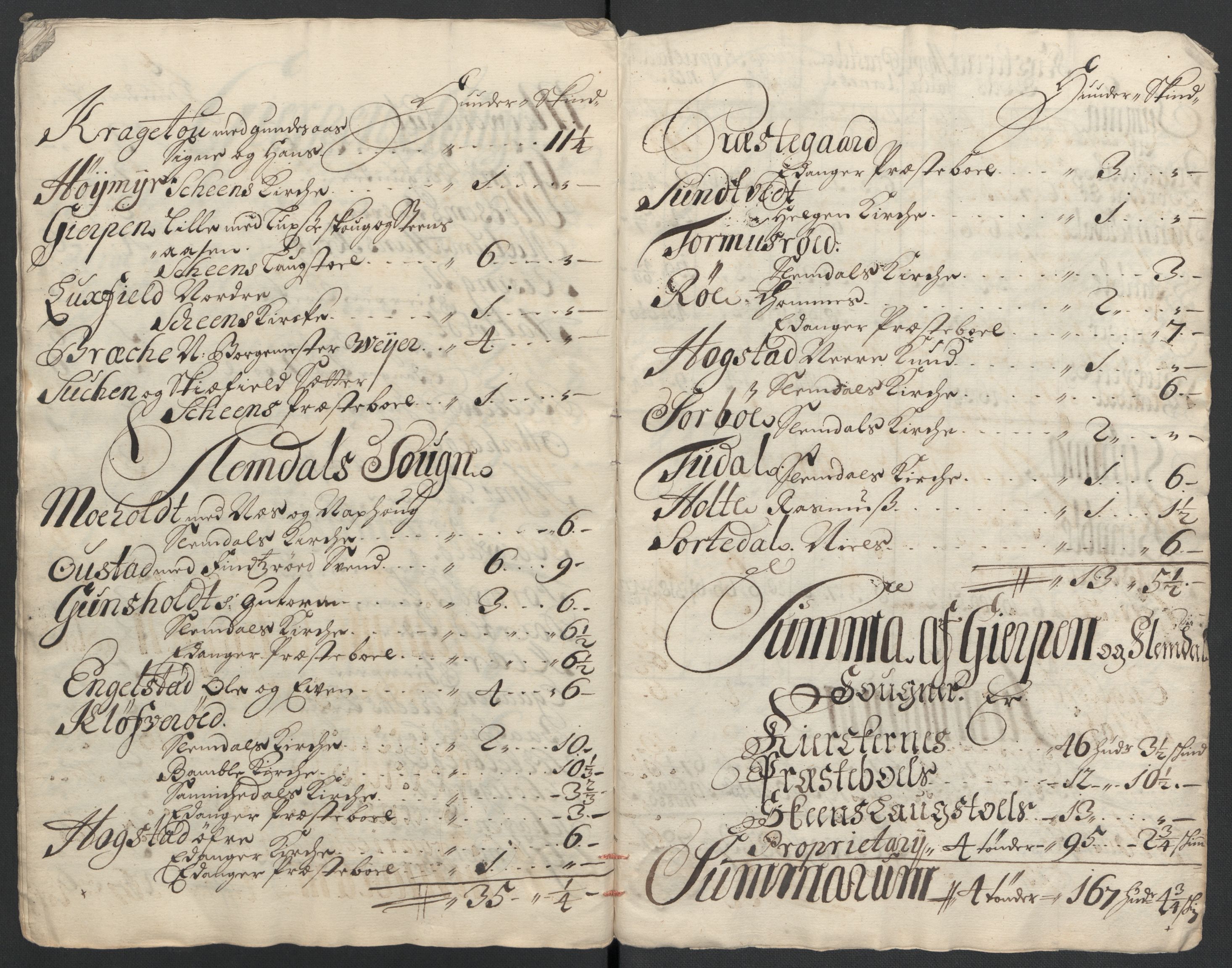 Rentekammeret inntil 1814, Reviderte regnskaper, Fogderegnskap, RA/EA-4092/R36/L2120: Fogderegnskap Øvre og Nedre Telemark og Bamble, 1711, p. 358