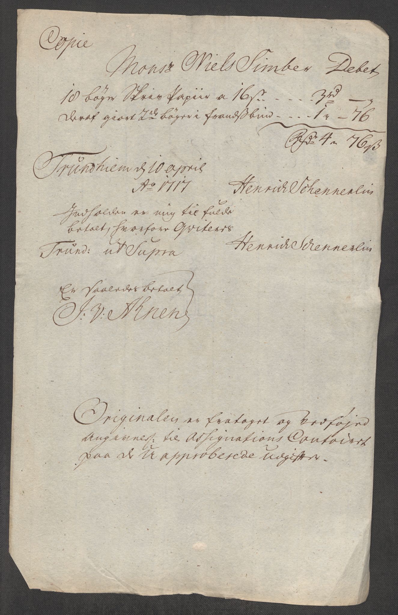 Rentekammeret inntil 1814, Reviderte regnskaper, Fogderegnskap, AV/RA-EA-4092/R57/L3864: Fogderegnskap Fosen, 1716, p. 212