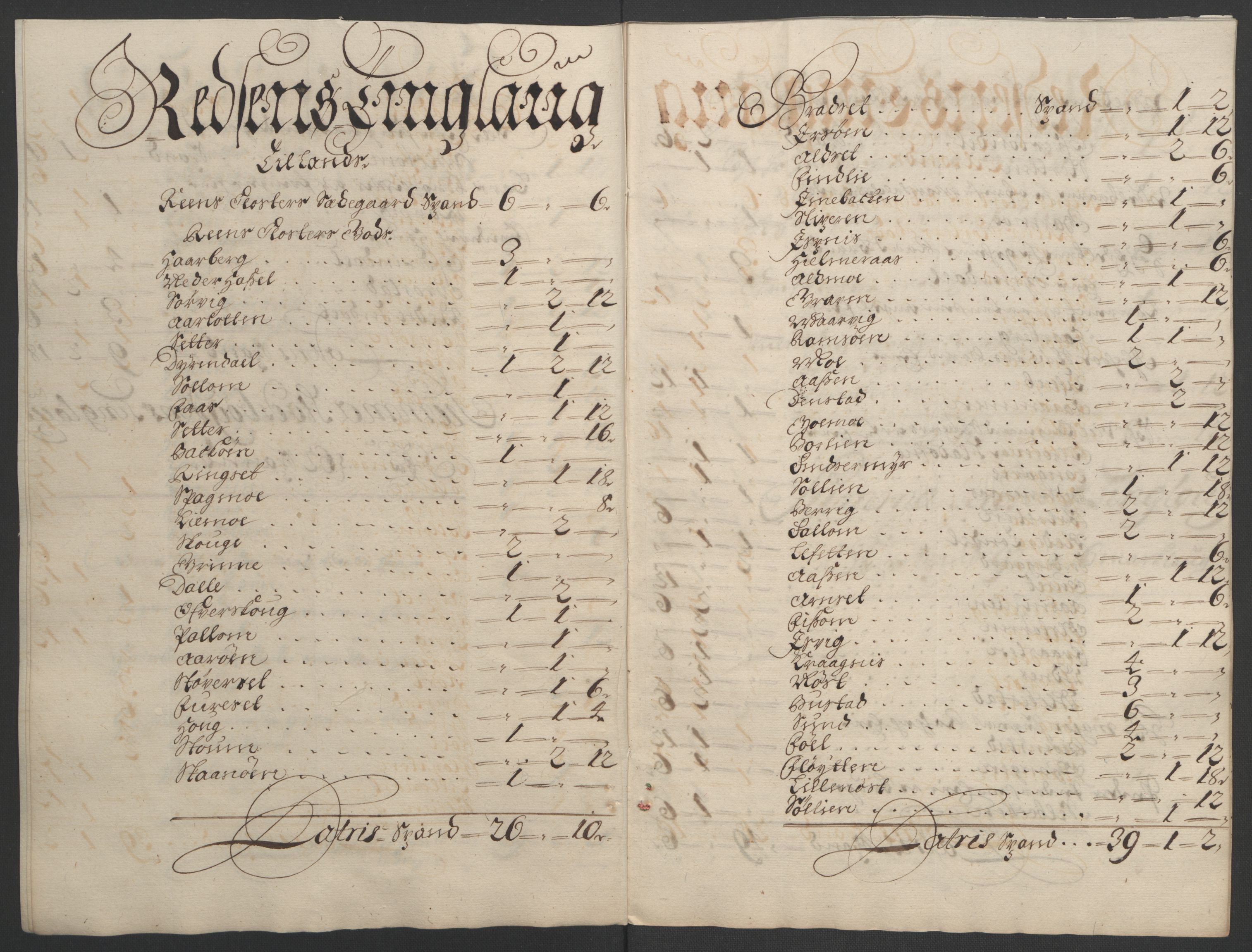 Rentekammeret inntil 1814, Reviderte regnskaper, Fogderegnskap, AV/RA-EA-4092/R57/L3851: Fogderegnskap Fosen, 1695-1696, p. 227