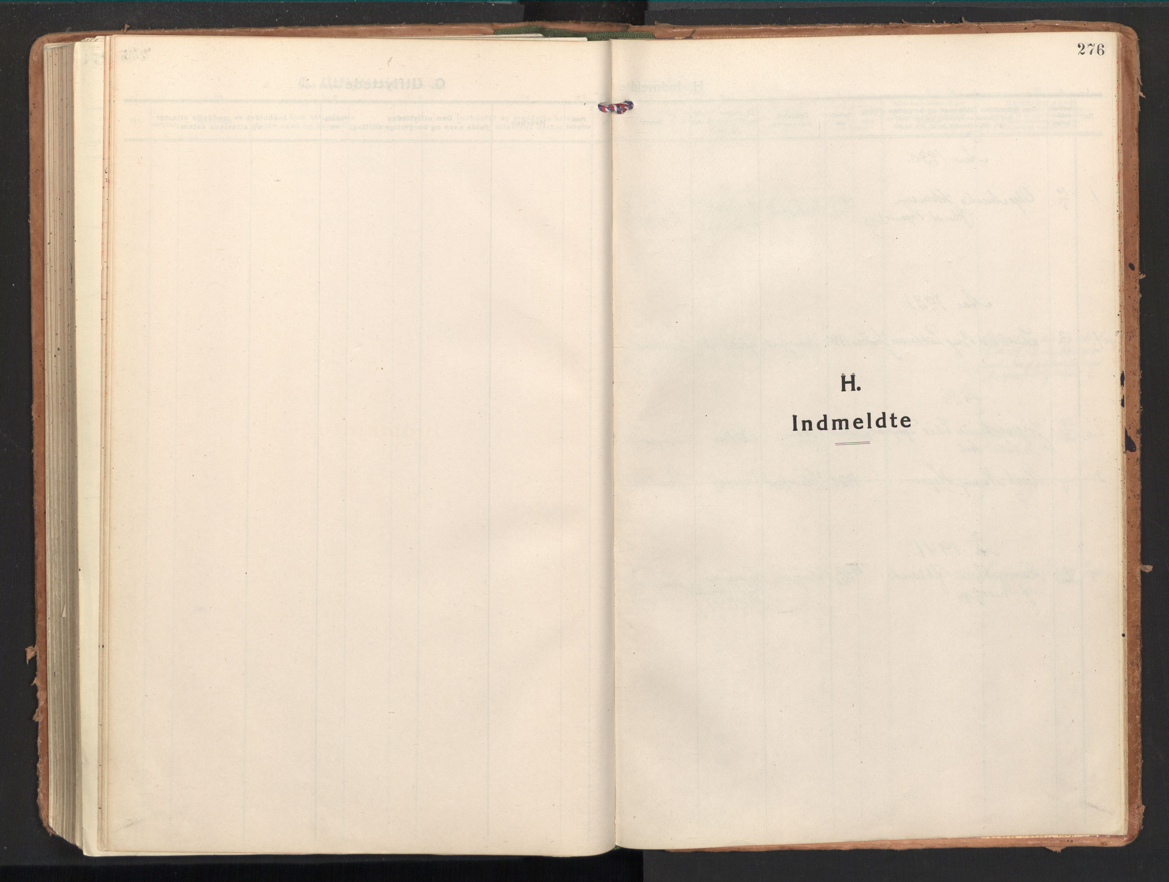 Ministerialprotokoller, klokkerbøker og fødselsregistre - Nordland, SAT/A-1459/851/L0725: Parish register (official) no. 851A02, 1922-1944, p. 276