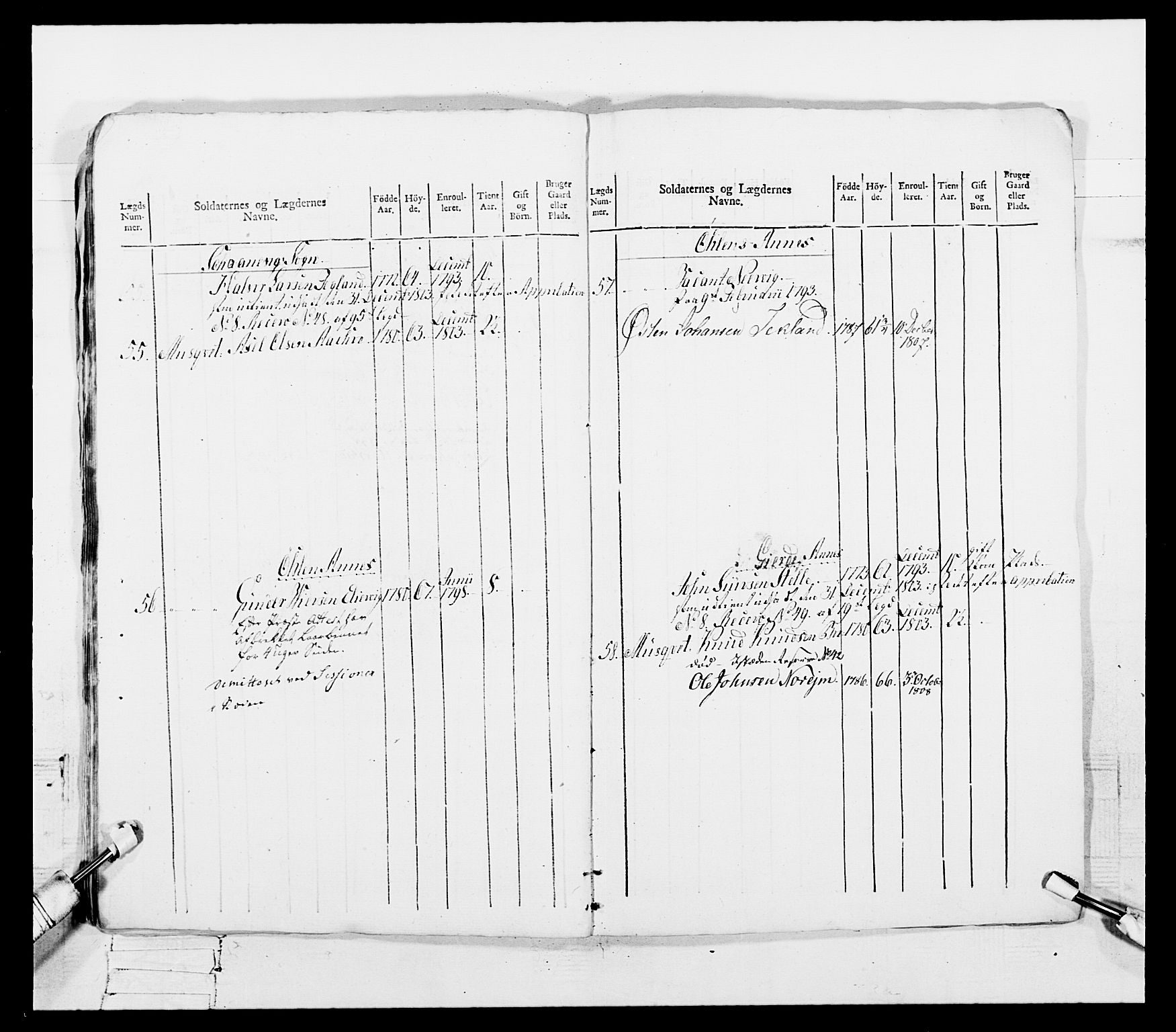 Generalitets- og kommissariatskollegiet, Det kongelige norske kommissariatskollegium, AV/RA-EA-5420/E/Eh/L0109: Vesterlenske nasjonale infanteriregiment, 1806, p. 62