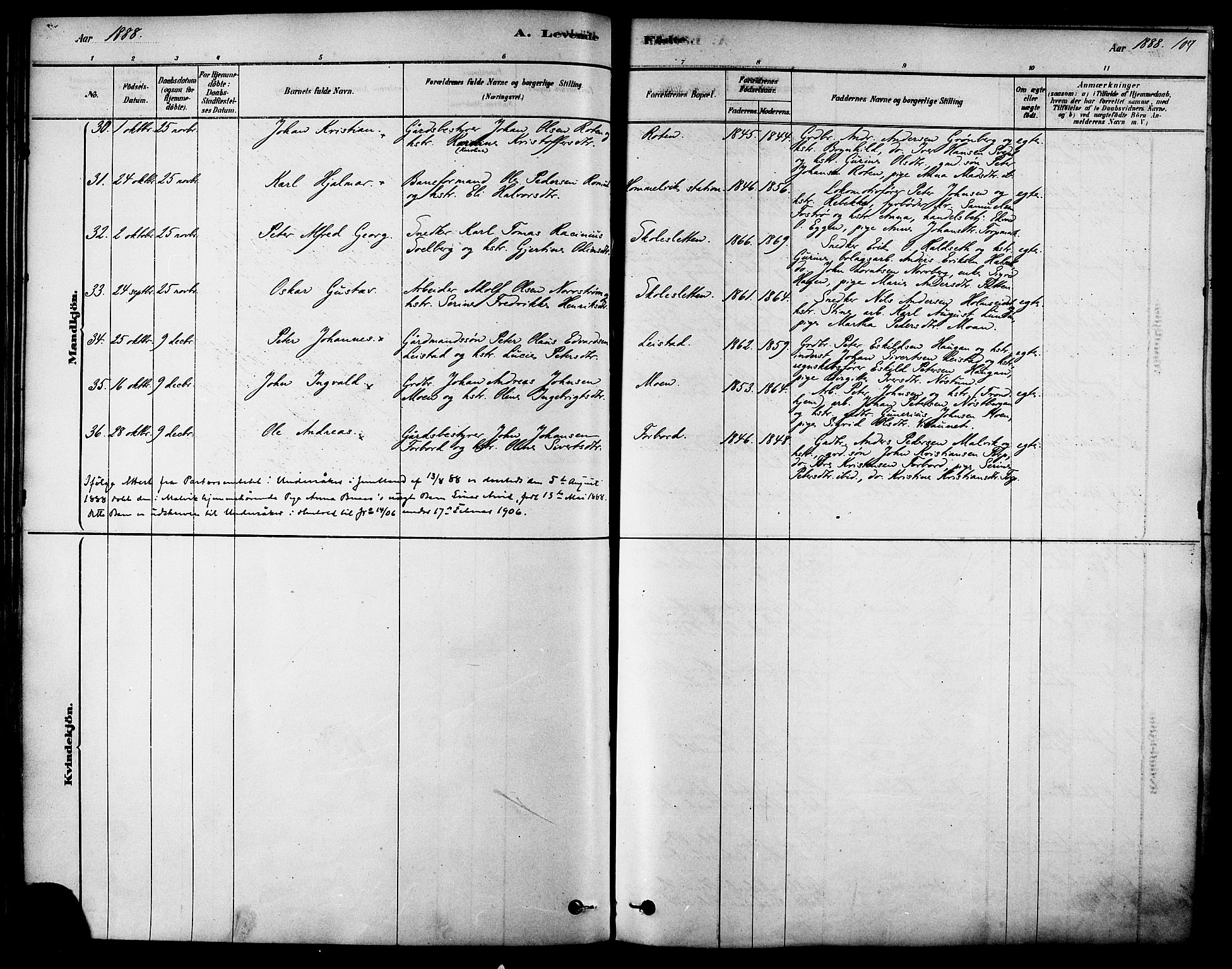 Ministerialprotokoller, klokkerbøker og fødselsregistre - Sør-Trøndelag, SAT/A-1456/616/L0410: Parish register (official) no. 616A07, 1878-1893, p. 104