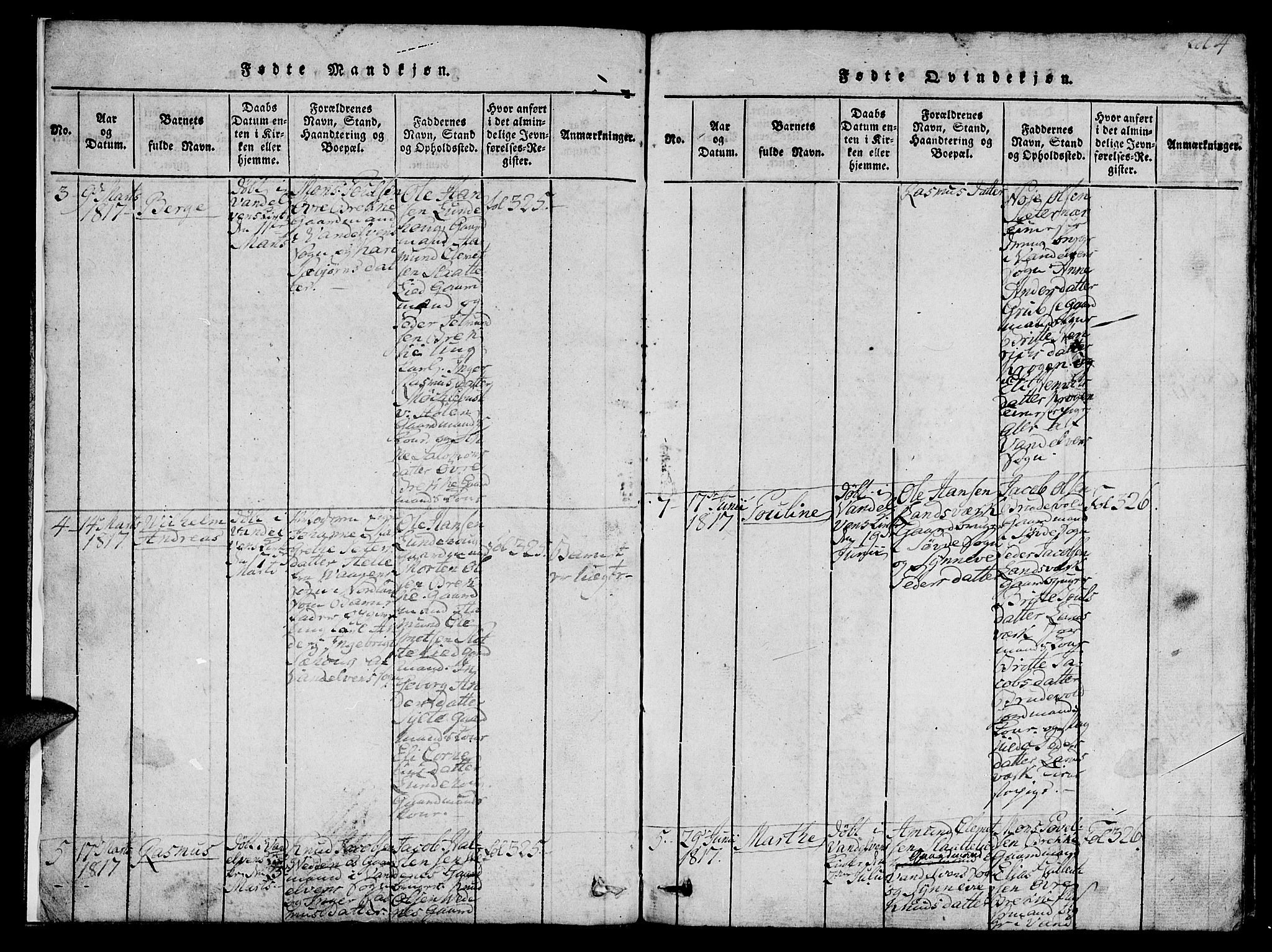 Ministerialprotokoller, klokkerbøker og fødselsregistre - Møre og Romsdal, SAT/A-1454/501/L0004: Parish register (official) no. 501A04, 1816-1831, p. 4