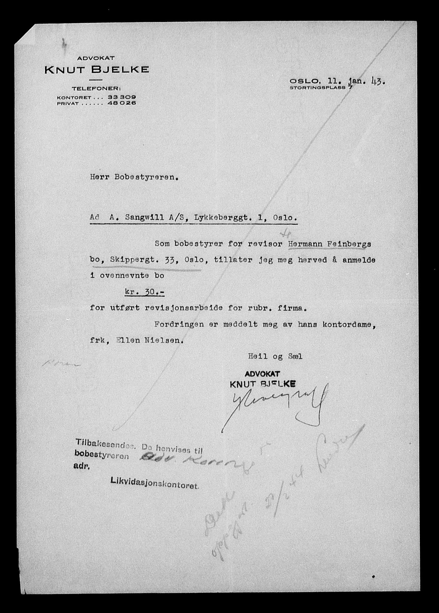 Justisdepartementet, Tilbakeføringskontoret for inndratte formuer, RA/S-1564/H/Hc/Hcc/L0977: --, 1945-1947, p. 76