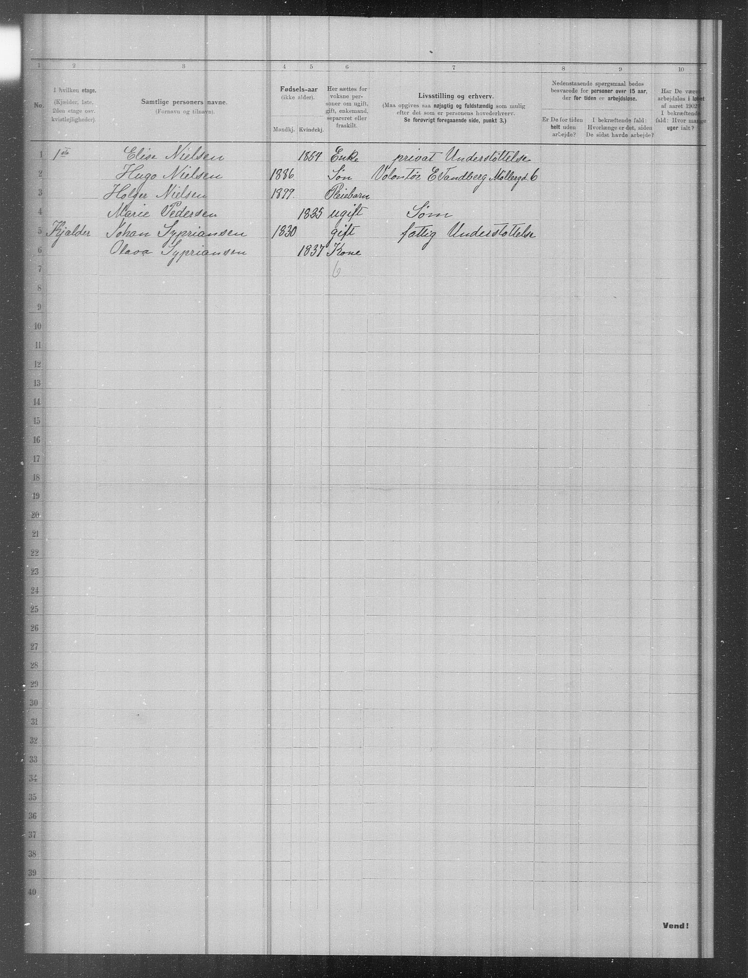 OBA, Municipal Census 1902 for Kristiania, 1902, p. 13478