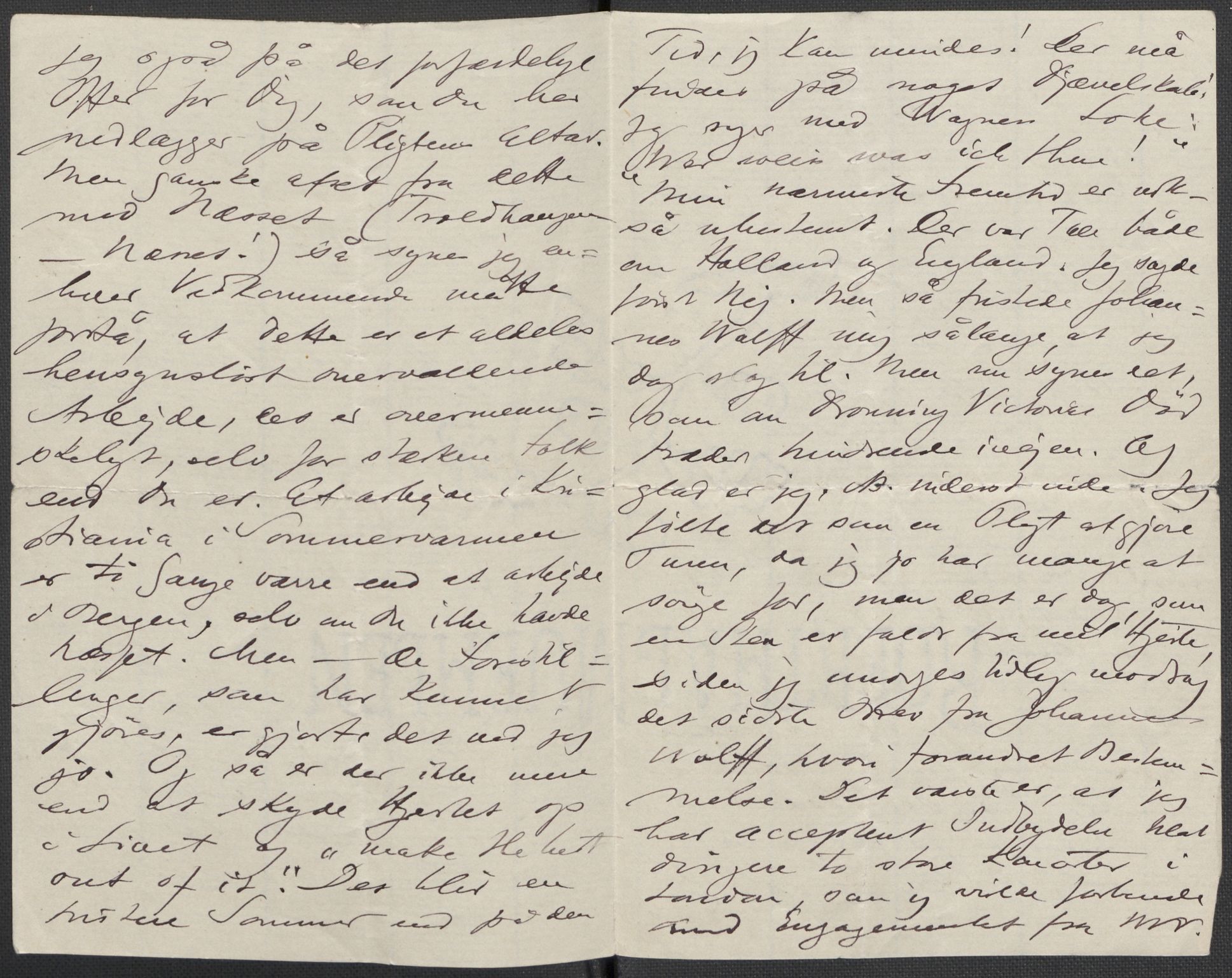 Beyer, Frants, AV/RA-PA-0132/F/L0001: Brev fra Edvard Grieg til Frantz Beyer og "En del optegnelser som kan tjene til kommentar til brevene" av Marie Beyer, 1872-1907, p. 612