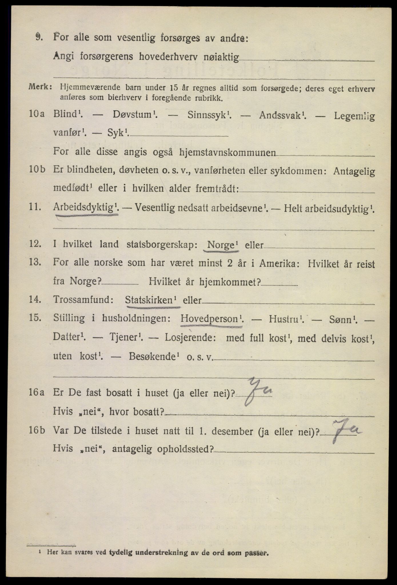 SAKO, 1920 census for Røyken, 1920, p. 9129
