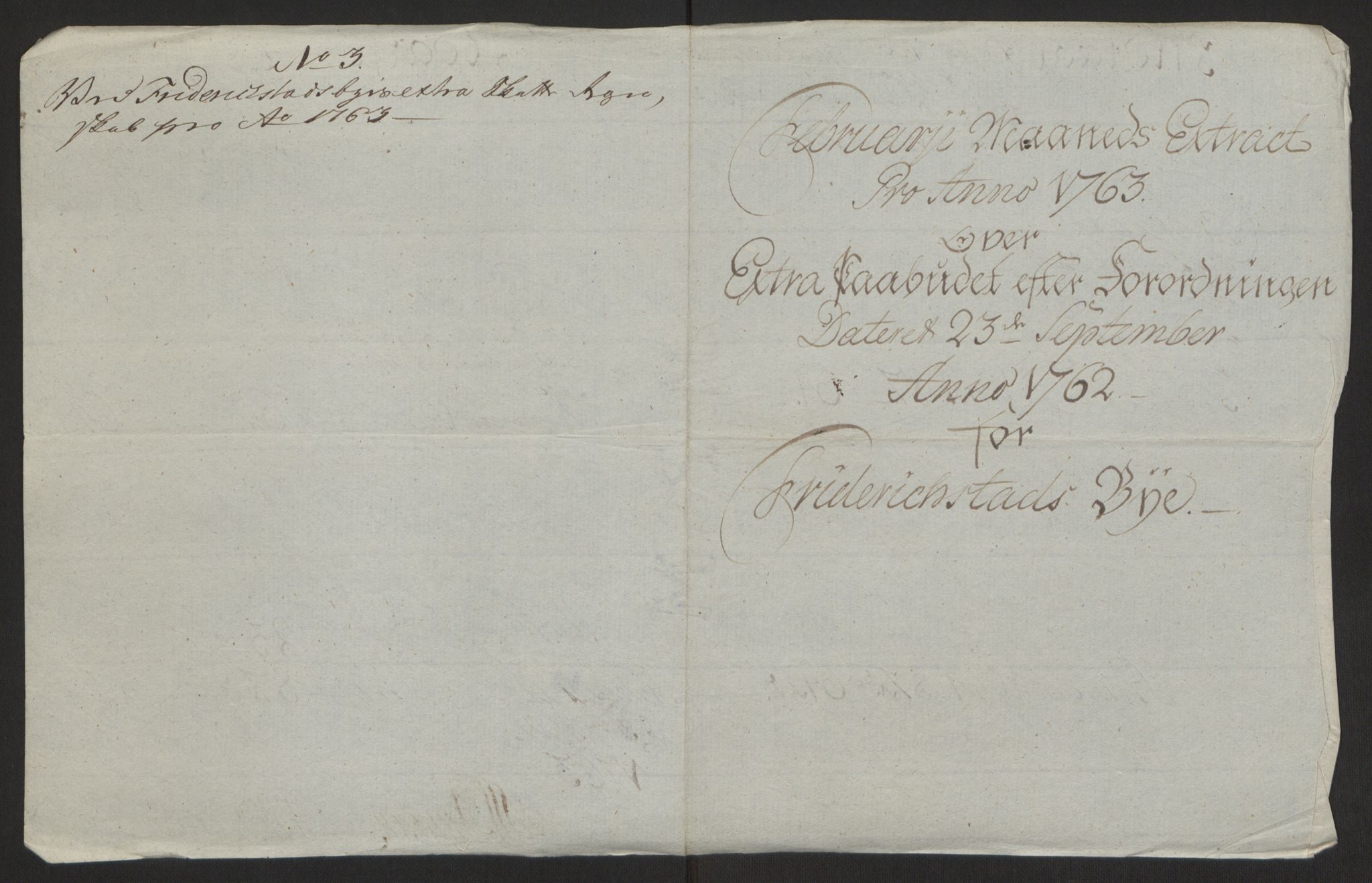 Rentekammeret inntil 1814, Reviderte regnskaper, Byregnskaper, AV/RA-EA-4066/R/Rb/L0029/0001: [B3] Kontribusjonsregnskap / Ekstraskatt, 1762-1772, p. 81