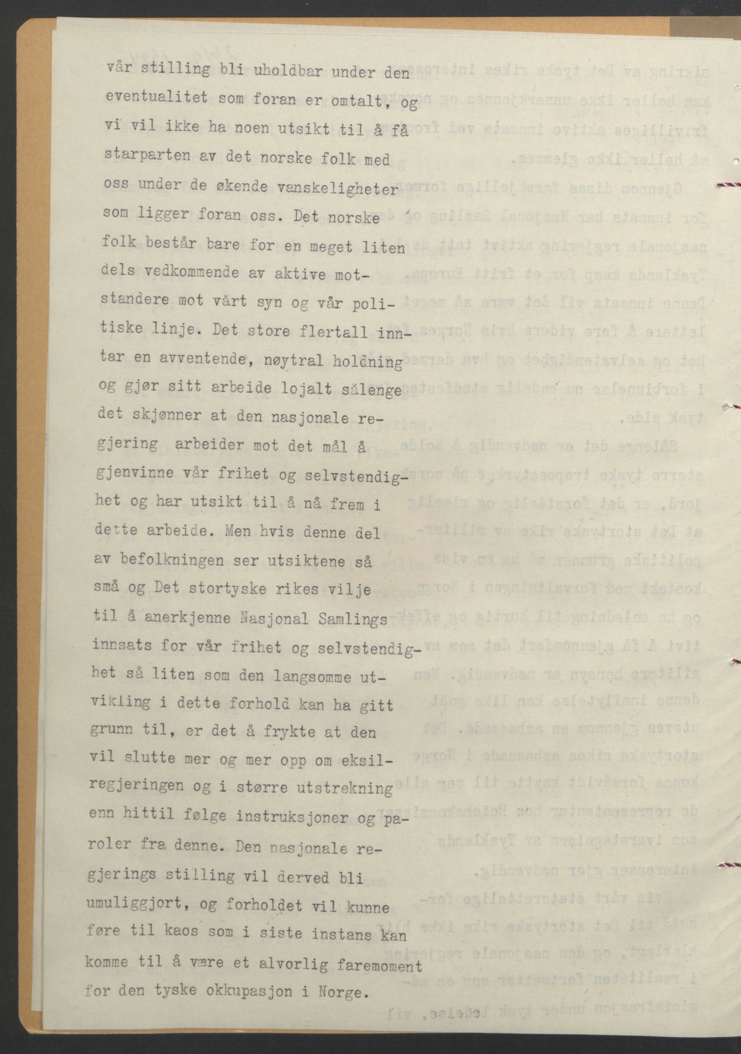 NS-administrasjonen 1940-1945 (Statsrådsekretariatet, de kommisariske statsråder mm), AV/RA-S-4279/D/Db/L0111/0003: Saker fra krigsårene / Journal, 1940-1945, p. 176