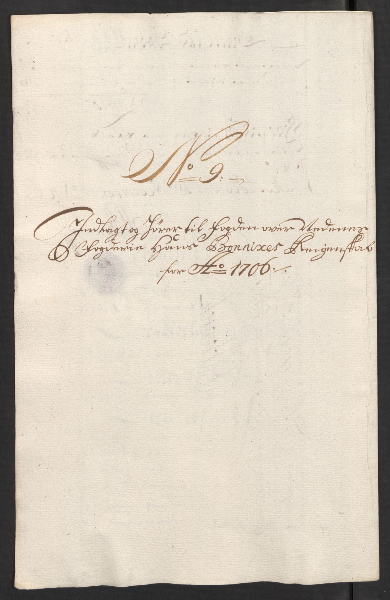 Rentekammeret inntil 1814, Reviderte regnskaper, Fogderegnskap, AV/RA-EA-4092/R39/L2318: Fogderegnskap Nedenes, 1706-1709, p. 48