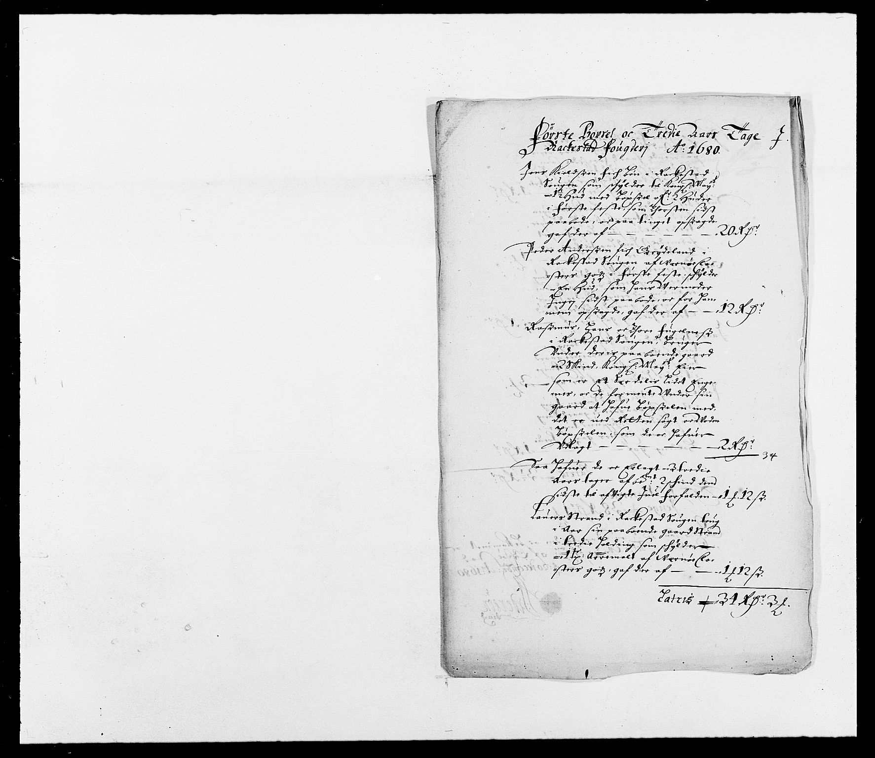 Rentekammeret inntil 1814, Reviderte regnskaper, Fogderegnskap, RA/EA-4092/R05/L0272: Fogderegnskap Rakkestad, 1680-1681, p. 78