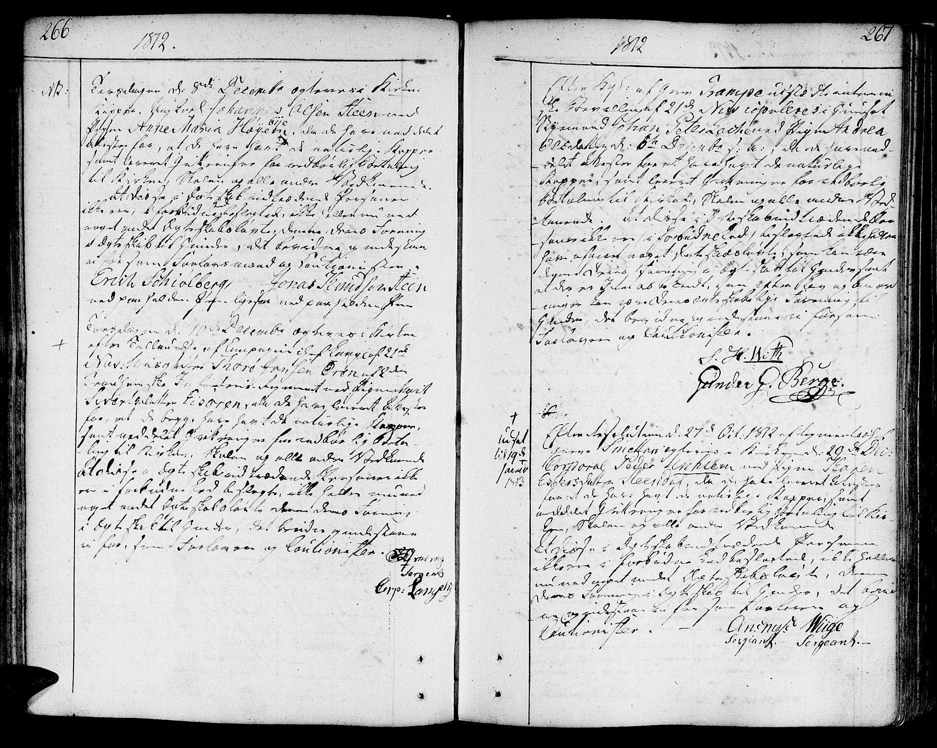 Ministerialprotokoller, klokkerbøker og fødselsregistre - Sør-Trøndelag, AV/SAT-A-1456/602/L0105: Parish register (official) no. 602A03, 1774-1814, p. 266-267