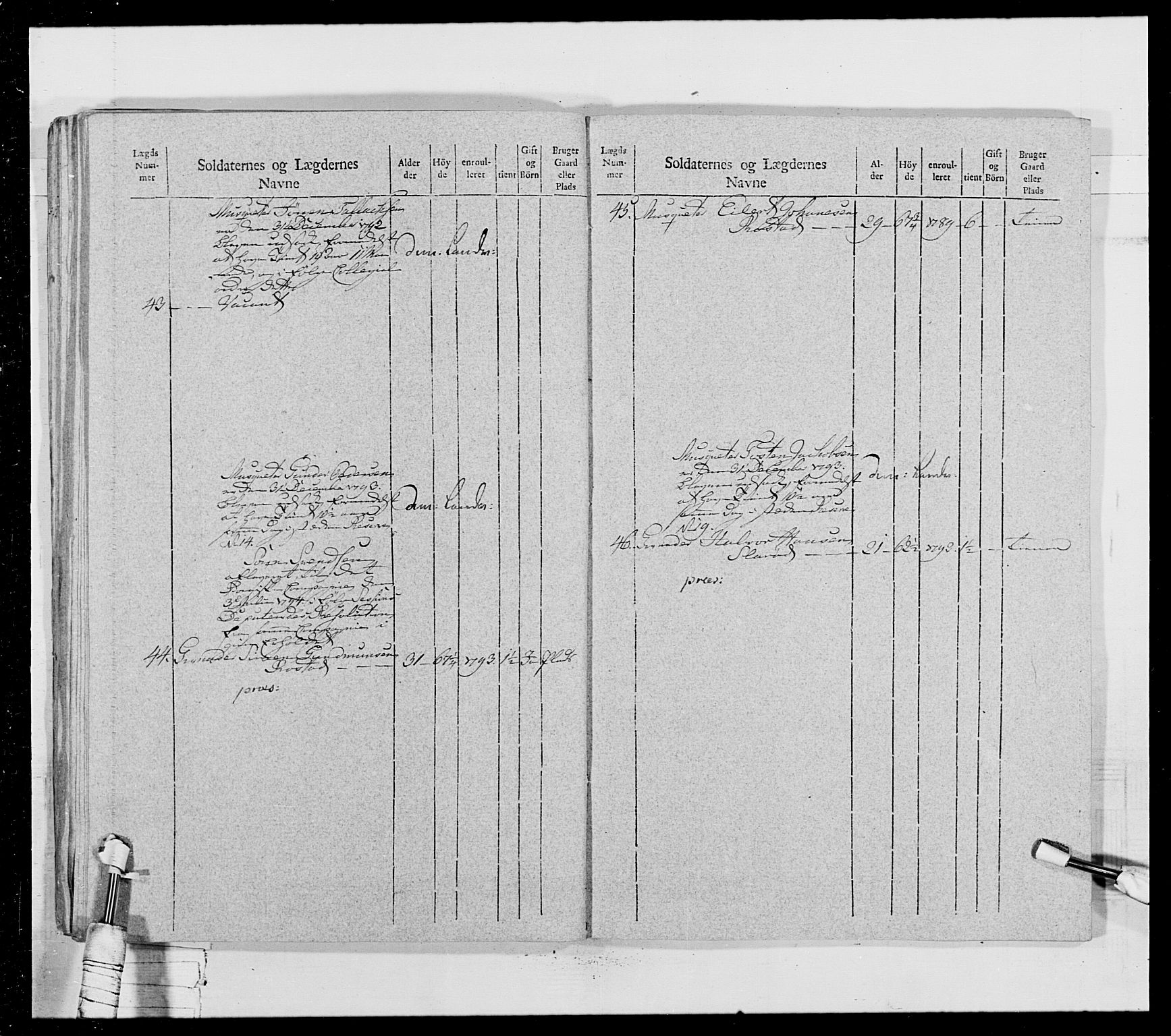 Generalitets- og kommissariatskollegiet, Det kongelige norske kommissariatskollegium, AV/RA-EA-5420/E/Eh/L0028: Sønnafjelske gevorbne infanteriregiment, 1766-1795, p. 362