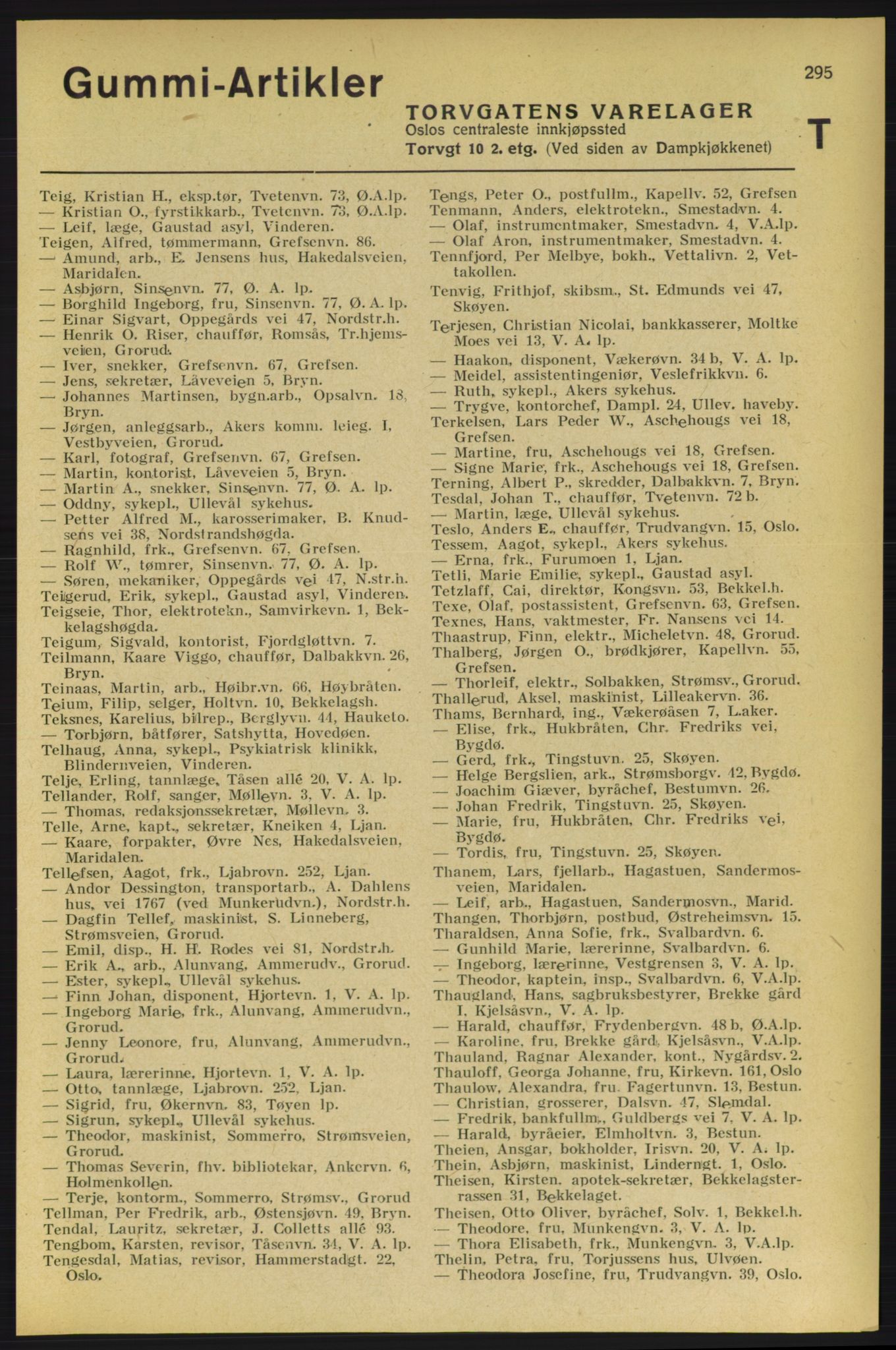 Aker adressebok/adressekalender, PUBL/001/A/005: Aker adressebok, 1934-1935, p. 295