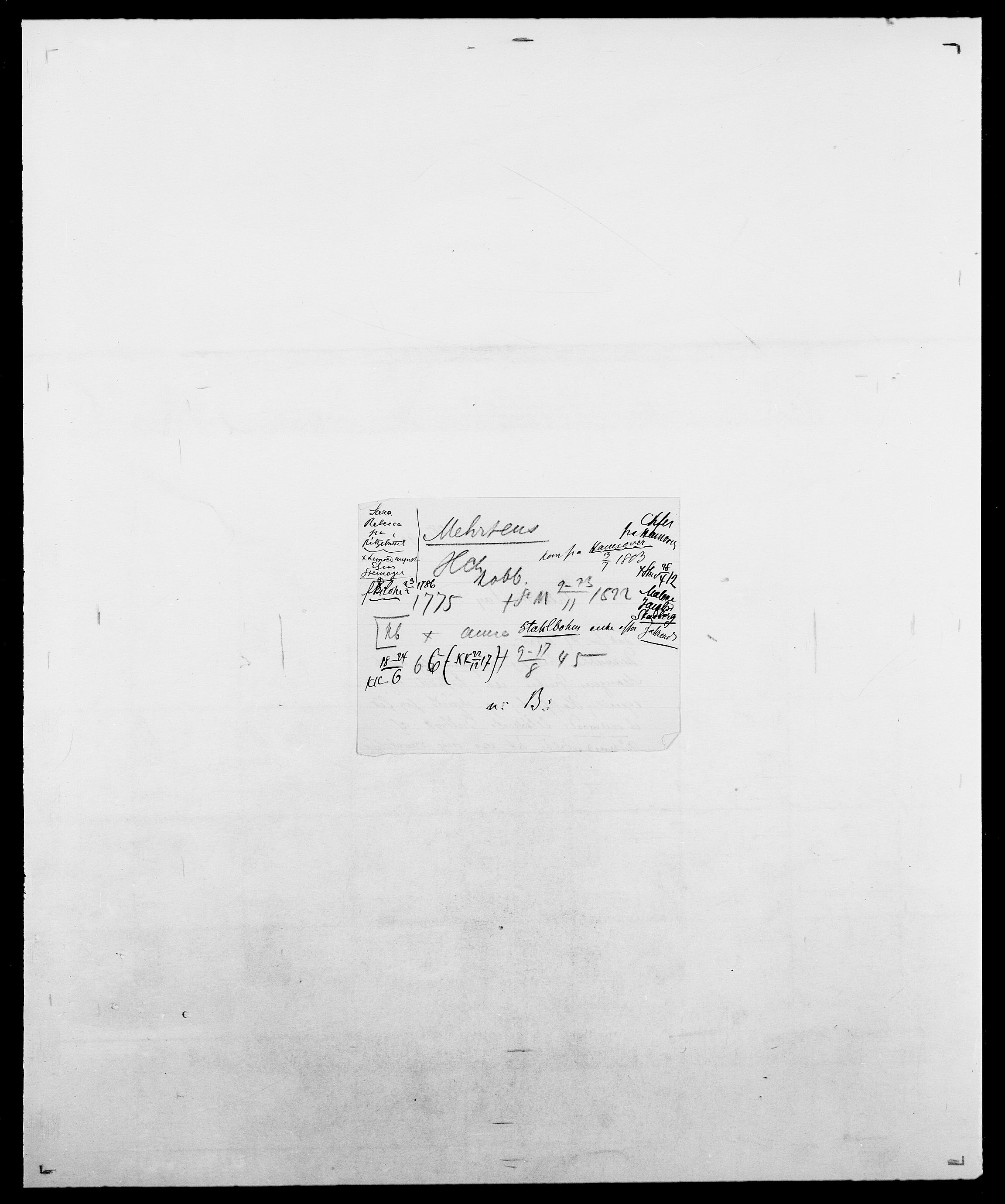 Delgobe, Charles Antoine - samling, SAO/PAO-0038/D/Da/L0026: Mechelby - Montoppidan, p. 135