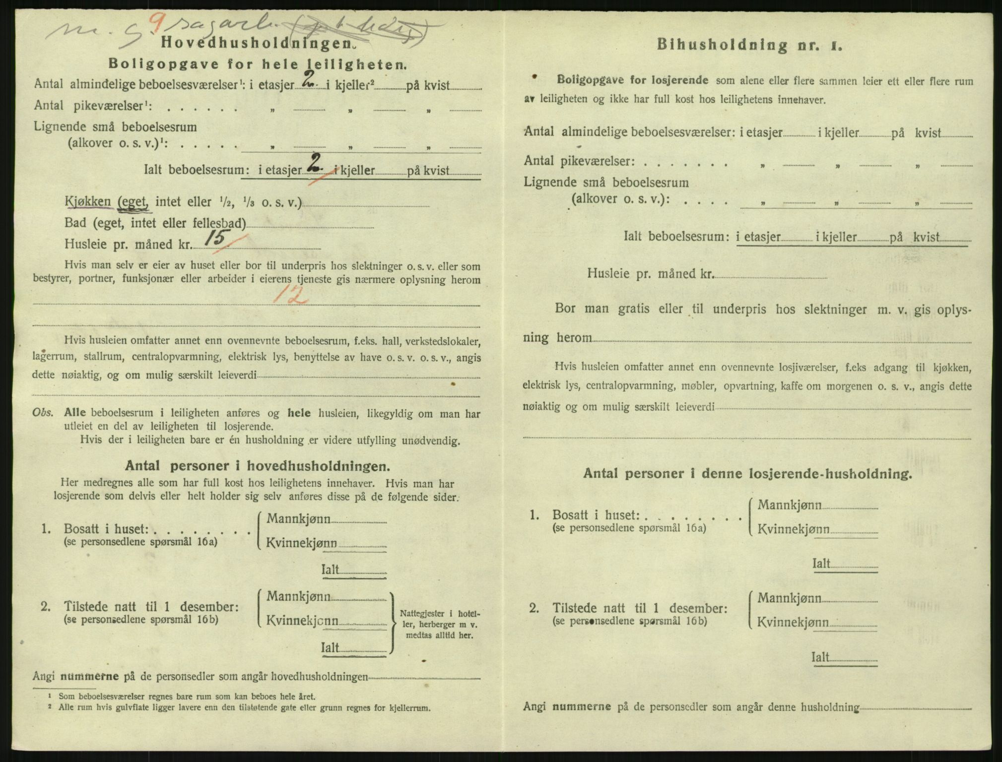 SAKO, 1920 census for Larvik, 1920, p. 7867