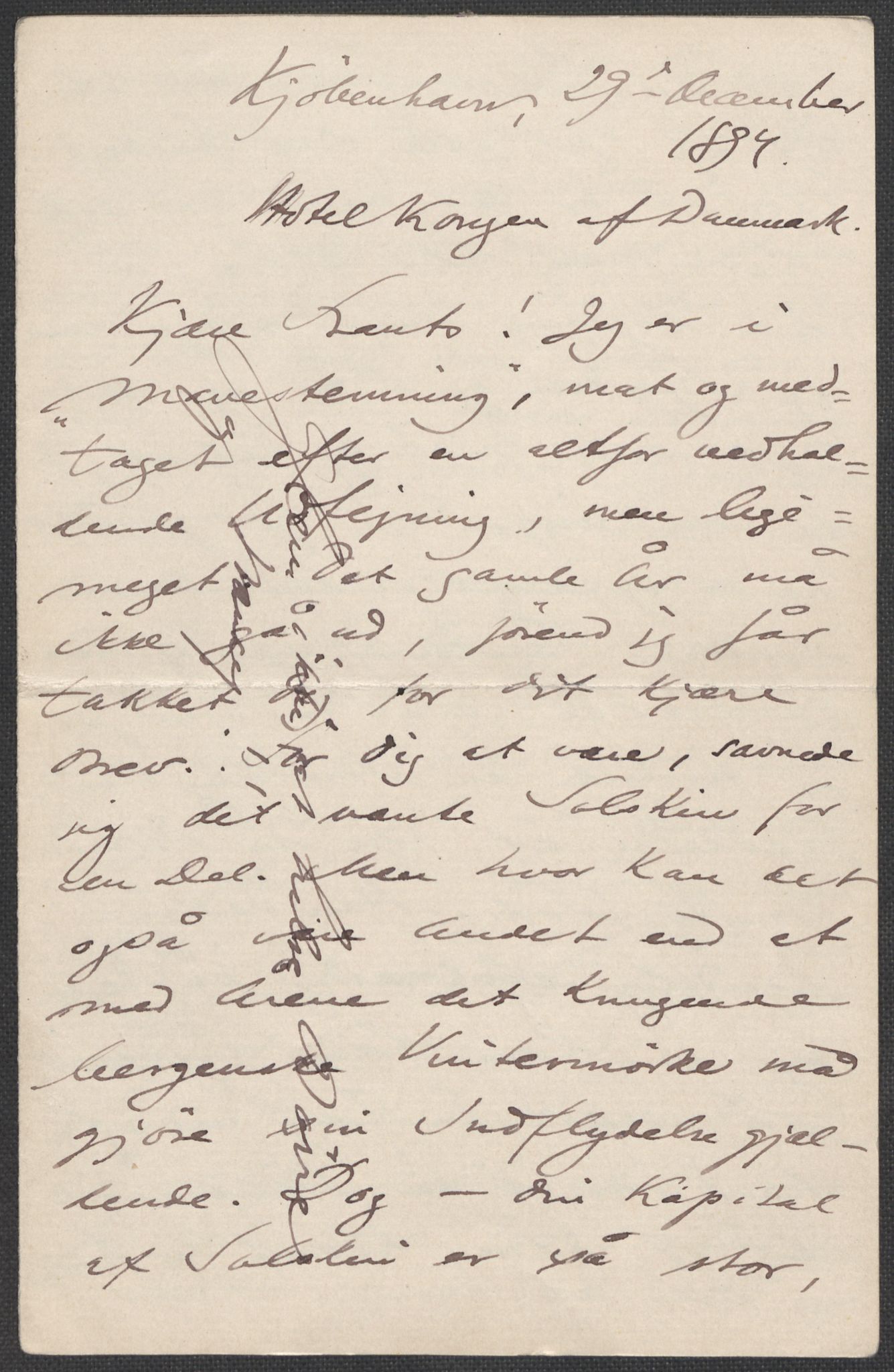 Beyer, Frants, AV/RA-PA-0132/F/L0001: Brev fra Edvard Grieg til Frantz Beyer og "En del optegnelser som kan tjene til kommentar til brevene" av Marie Beyer, 1872-1907, p. 432