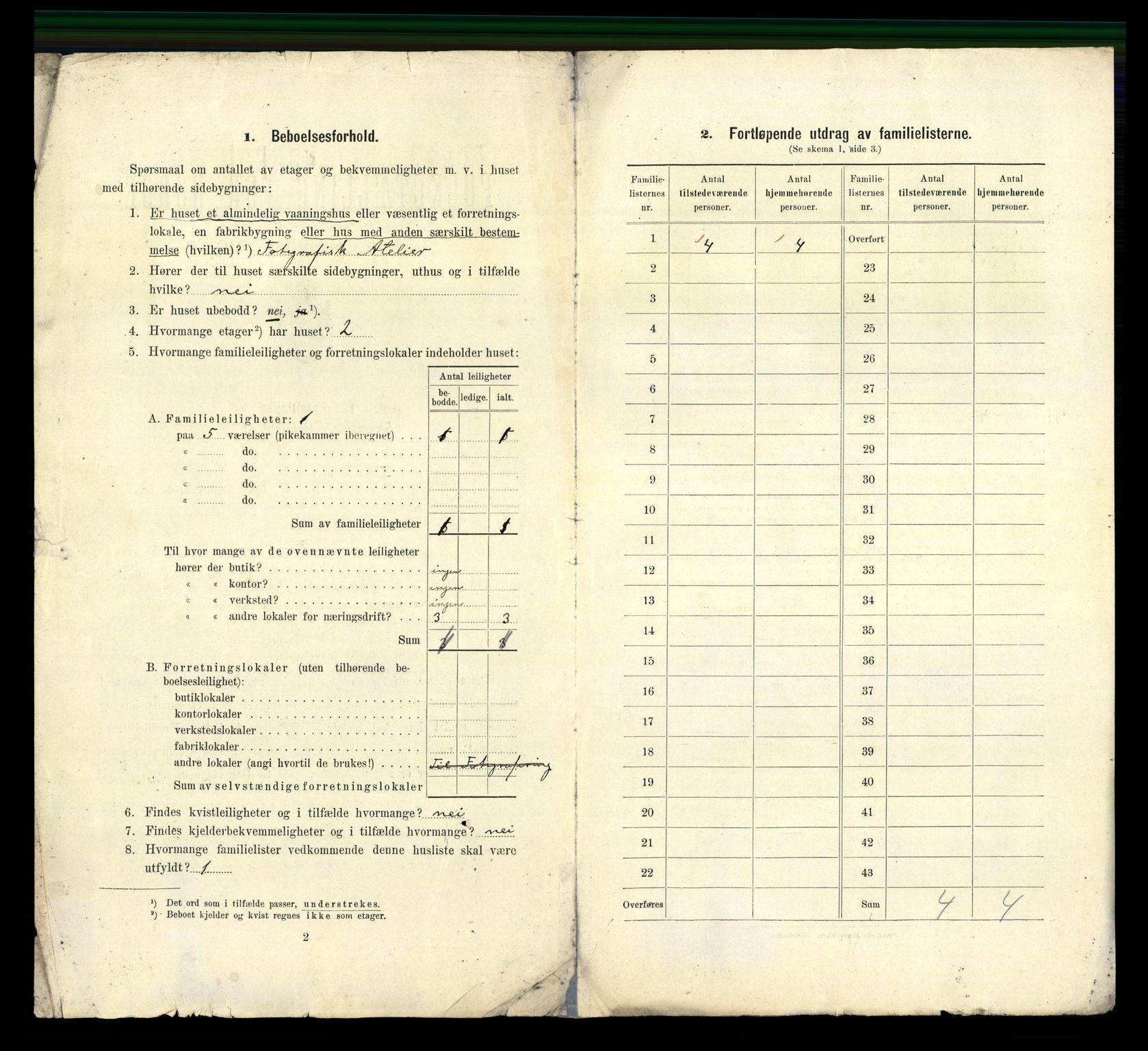 RA, 1910 census for Mandal, 1910, p. 1601