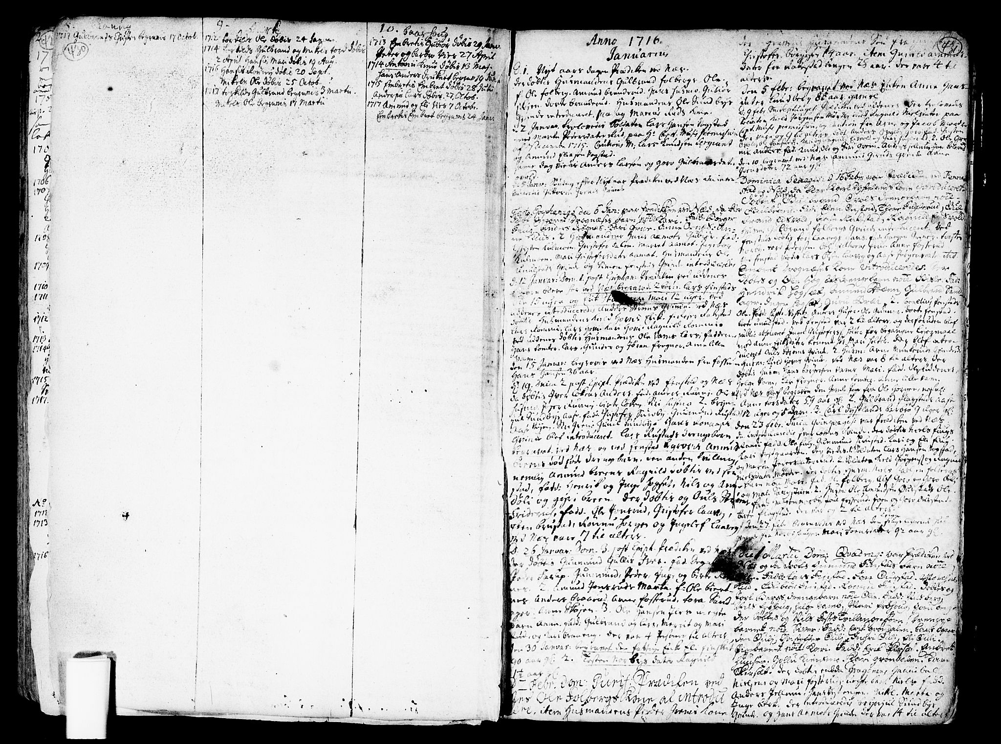 Nes prestekontor Kirkebøker, SAO/A-10410/F/Fa/L0001: Parish register (official) no. I 1, 1689-1716, p. 430