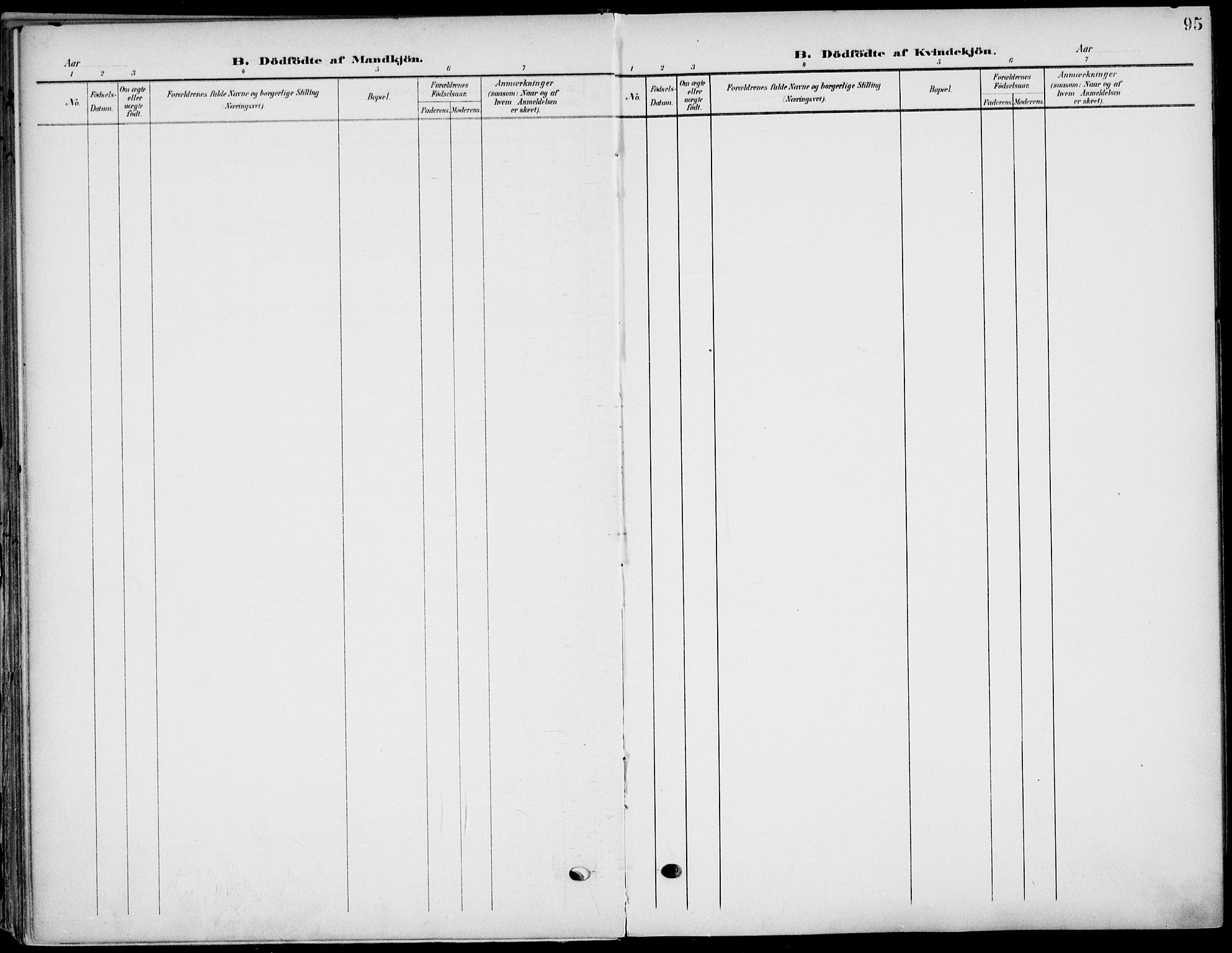 Eidanger kirkebøker, AV/SAKO-A-261/F/Fa/L0013: Parish register (official) no. 13, 1900-1913, p. 95