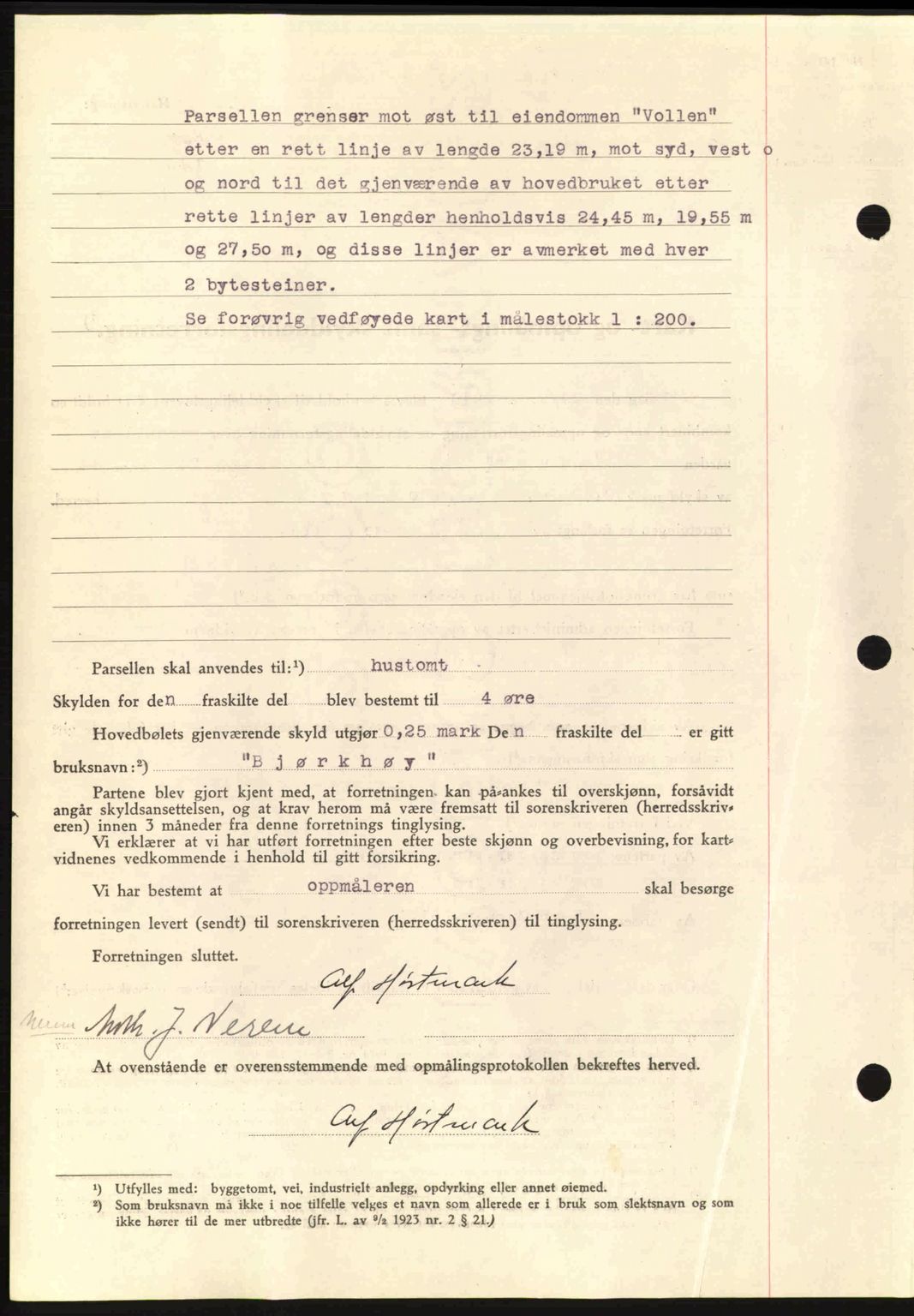 Romsdal sorenskriveri, AV/SAT-A-4149/1/2/2C: Mortgage book no. A8, 1939-1940, Diary no: : 1107/1940