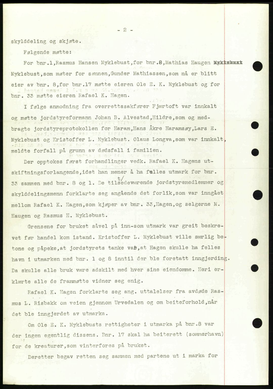 Nordre Sunnmøre sorenskriveri, AV/SAT-A-0006/1/2/2C/2Ca: Mortgage book no. A13, 1942-1942, Diary no: : 319/1942