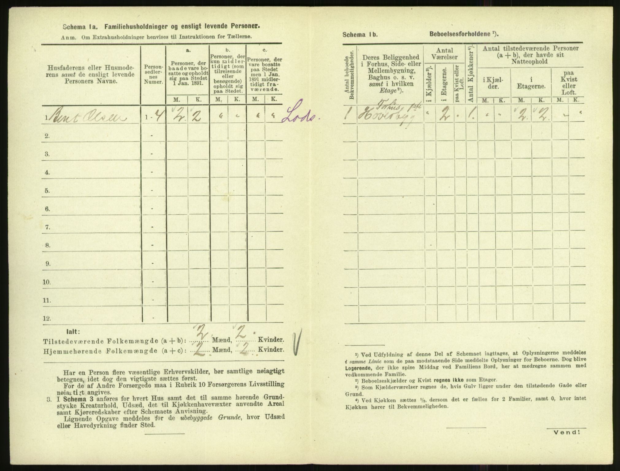 RA, 1891 census for 1002 Mandal, 1891, p. 1388