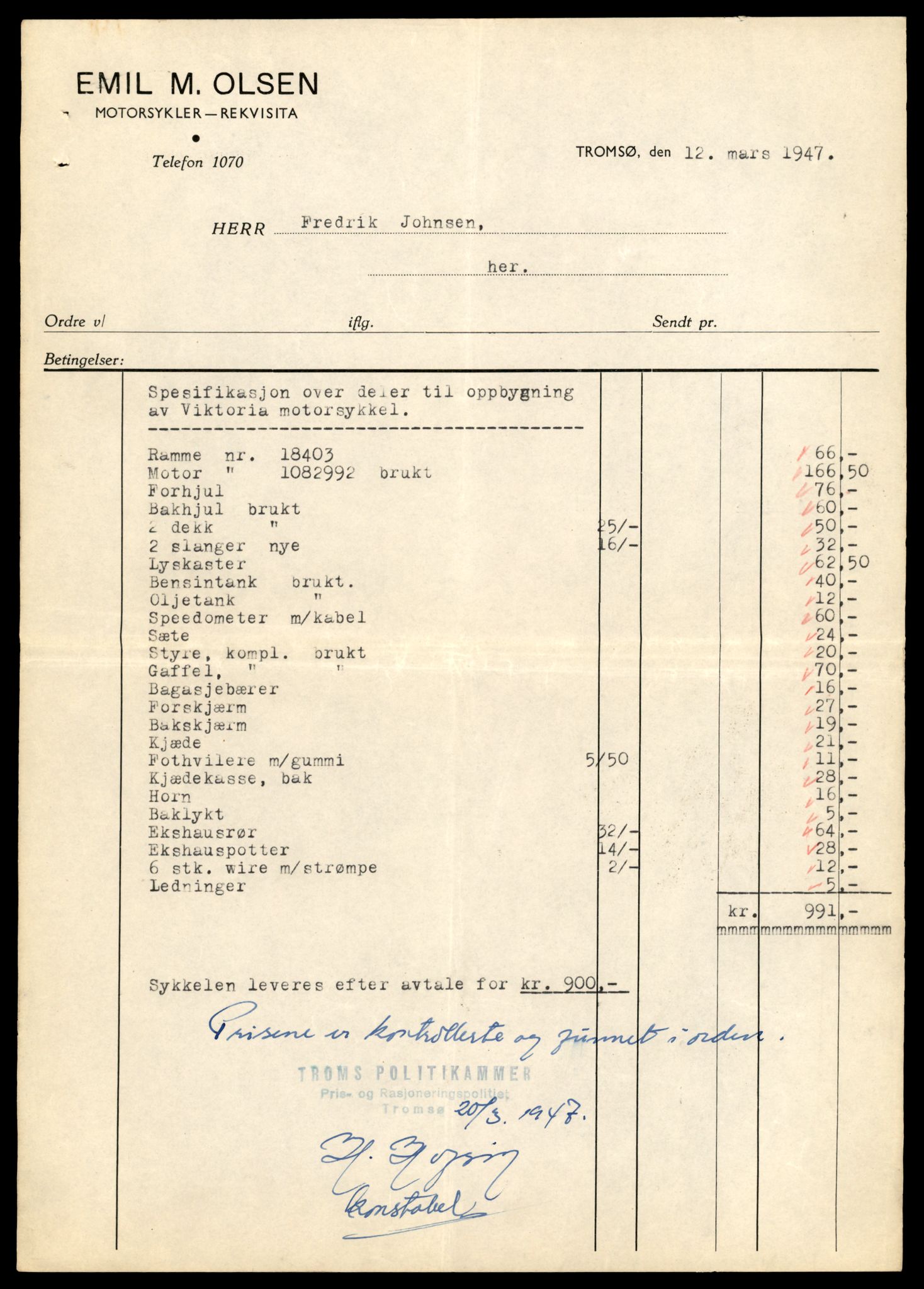 Møre og Romsdal vegkontor - Ålesund trafikkstasjon, AV/SAT-A-4099/F/Fe/L0038: Registreringskort for kjøretøy T 13180 - T 13360, 1927-1998, p. 897