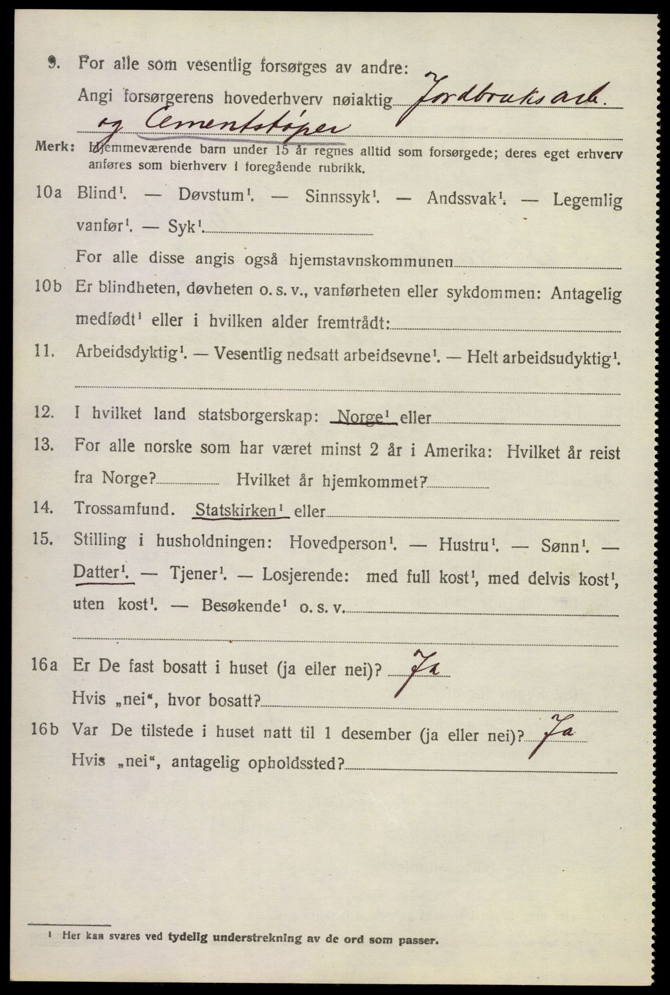 SAKO, 1920 census for Øvre Sandsvær, 1920, p. 1959