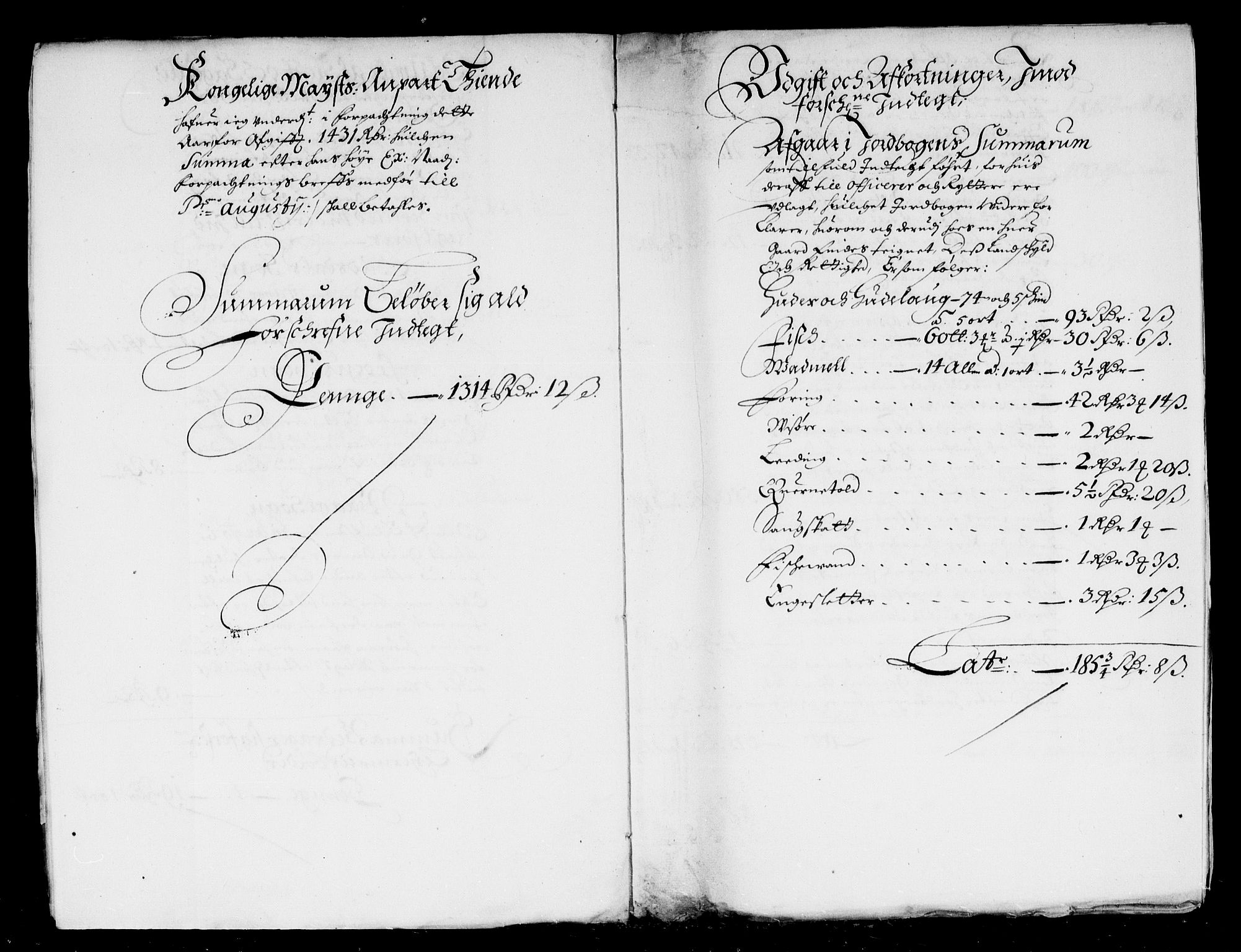 Rentekammeret inntil 1814, Reviderte regnskaper, Stiftamtstueregnskaper, Landkommissariatet på Akershus og Akershus stiftamt, AV/RA-EA-5869/R/Rb/L0095: Akershus stiftamt, 1674