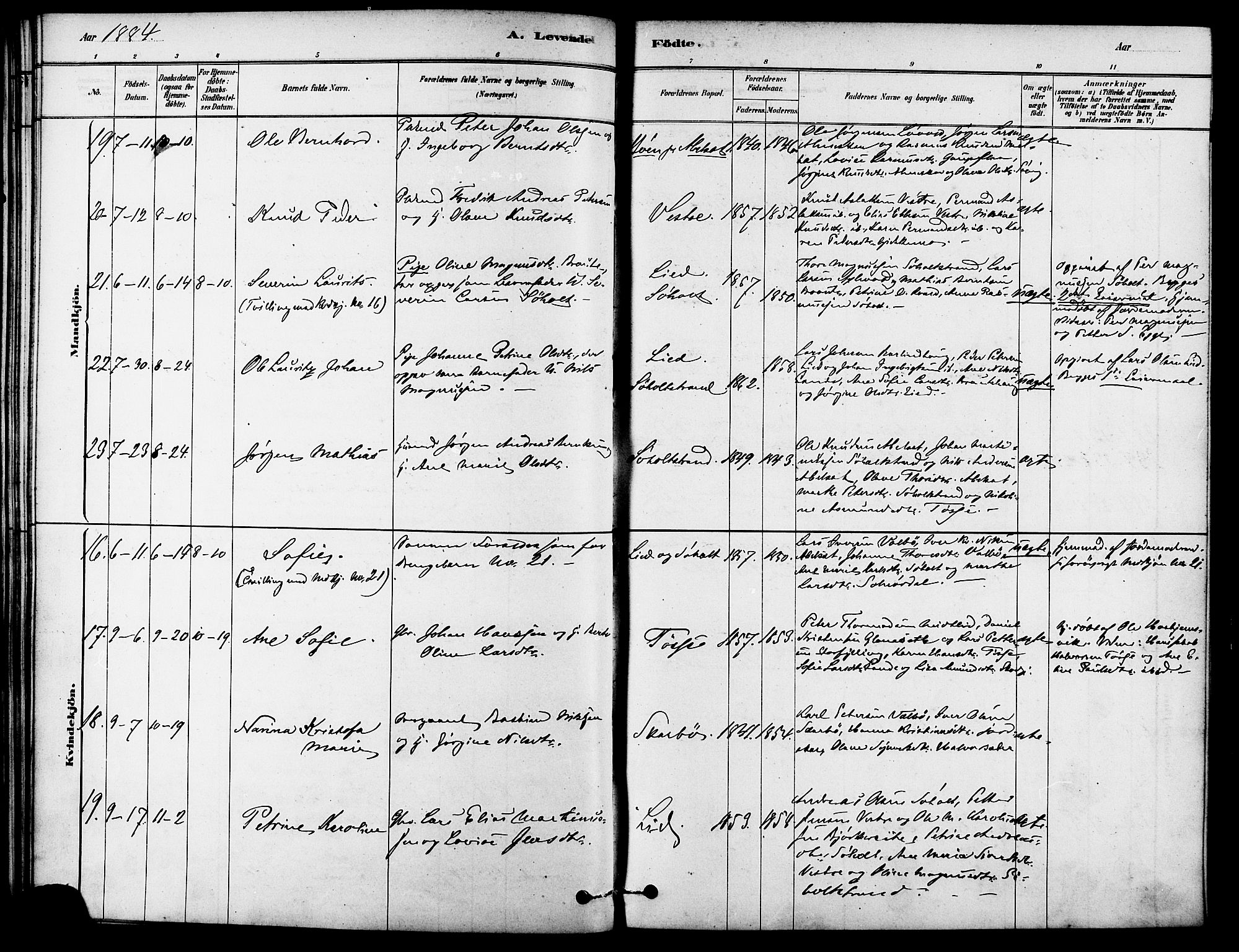 Ministerialprotokoller, klokkerbøker og fødselsregistre - Møre og Romsdal, AV/SAT-A-1454/522/L0315: Parish register (official) no. 522A10, 1878-1890