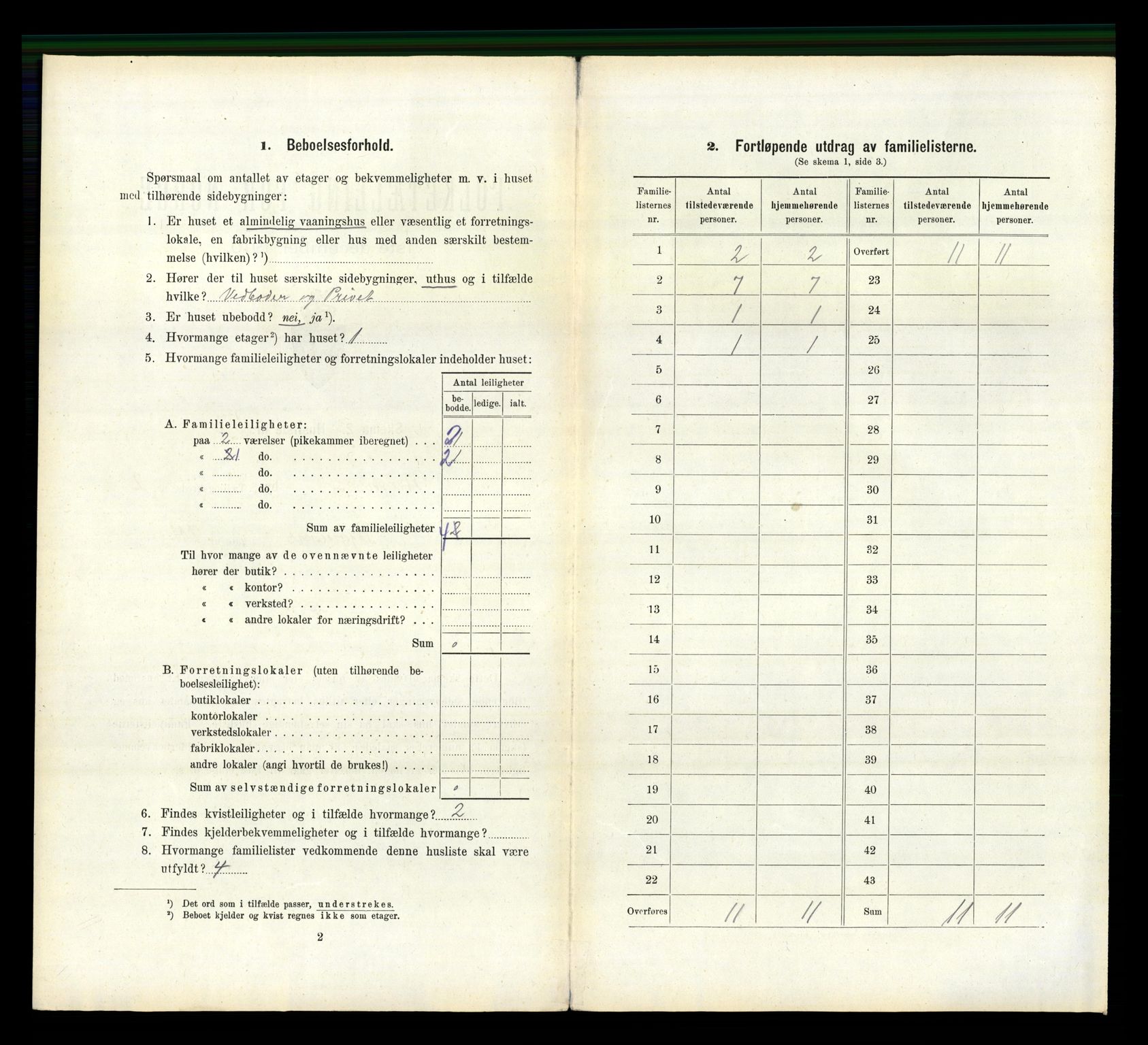 RA, 1910 census for Namsos, 1910, p. 385